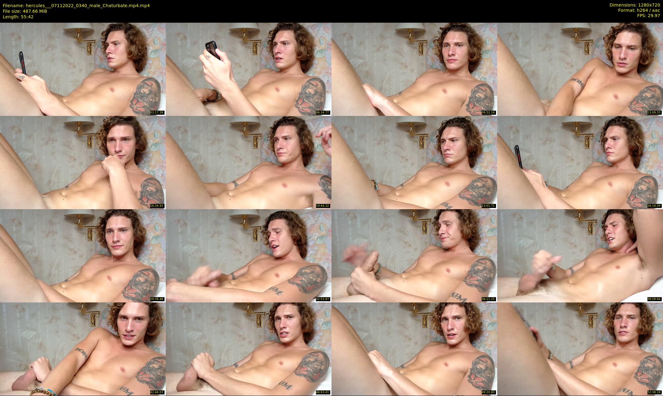 hercules__ — 56 minute Chaturbate male cam show recording, 720p, Nov 7, 2022