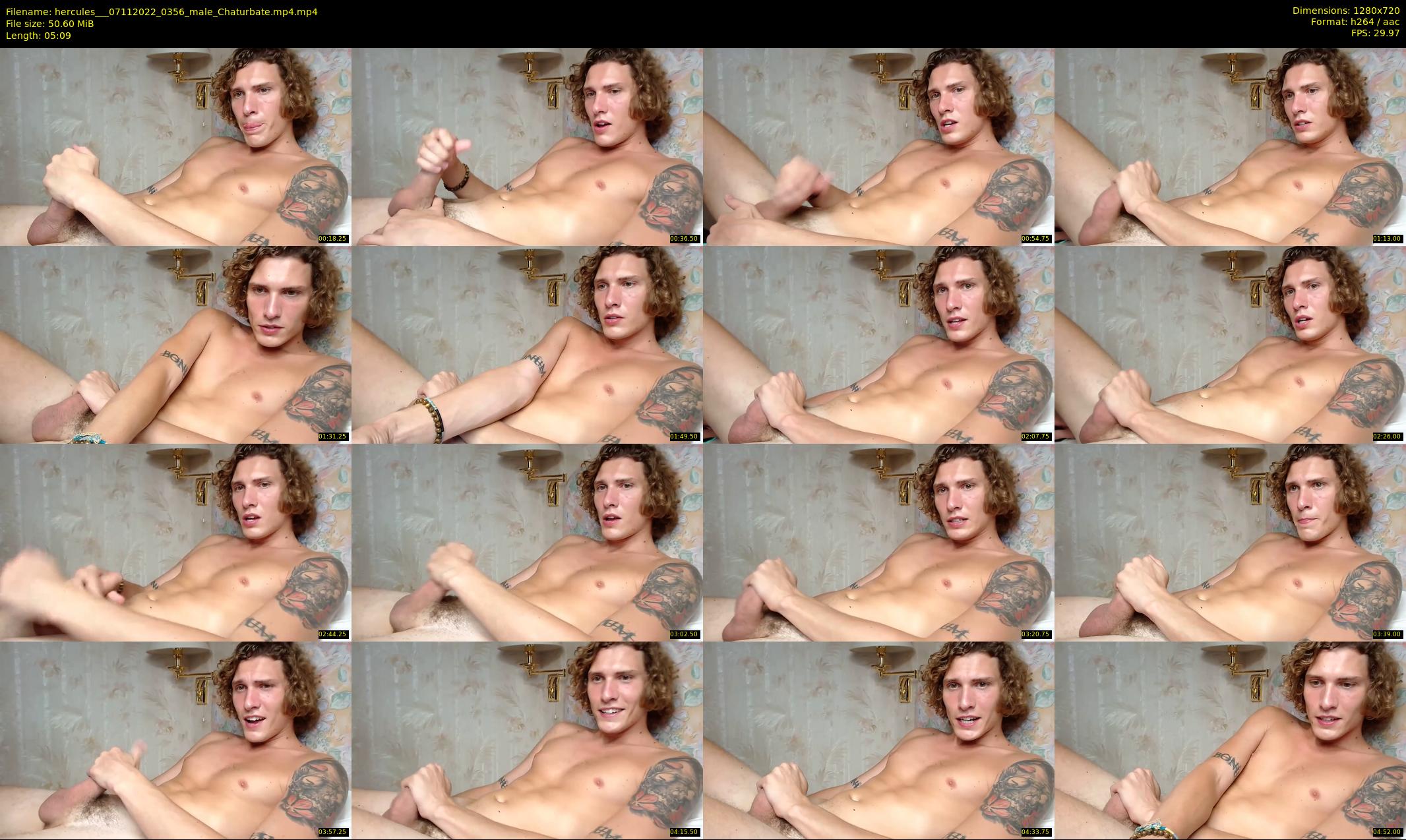 hercules__ — 6 minute Chaturbate male cam show recording, 720p, Nov 7, 2022