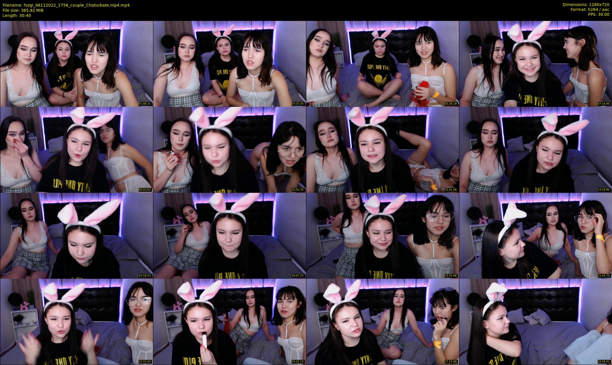 hizgi — 31 minute Chaturbate couple cam show recording, 720p, Nov 6, 2022