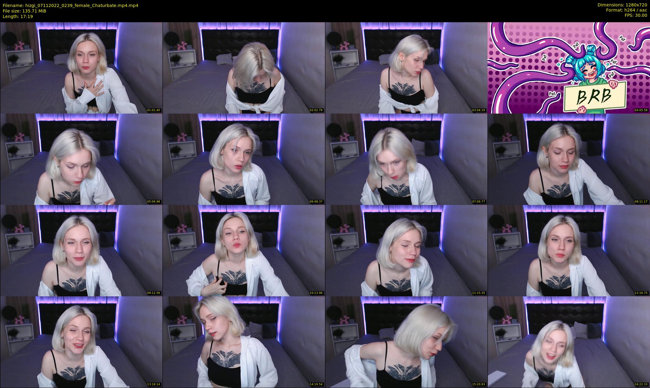 hizgi — 18 minute Chaturbate couple cam show recording, 720p, Nov 7, 2022