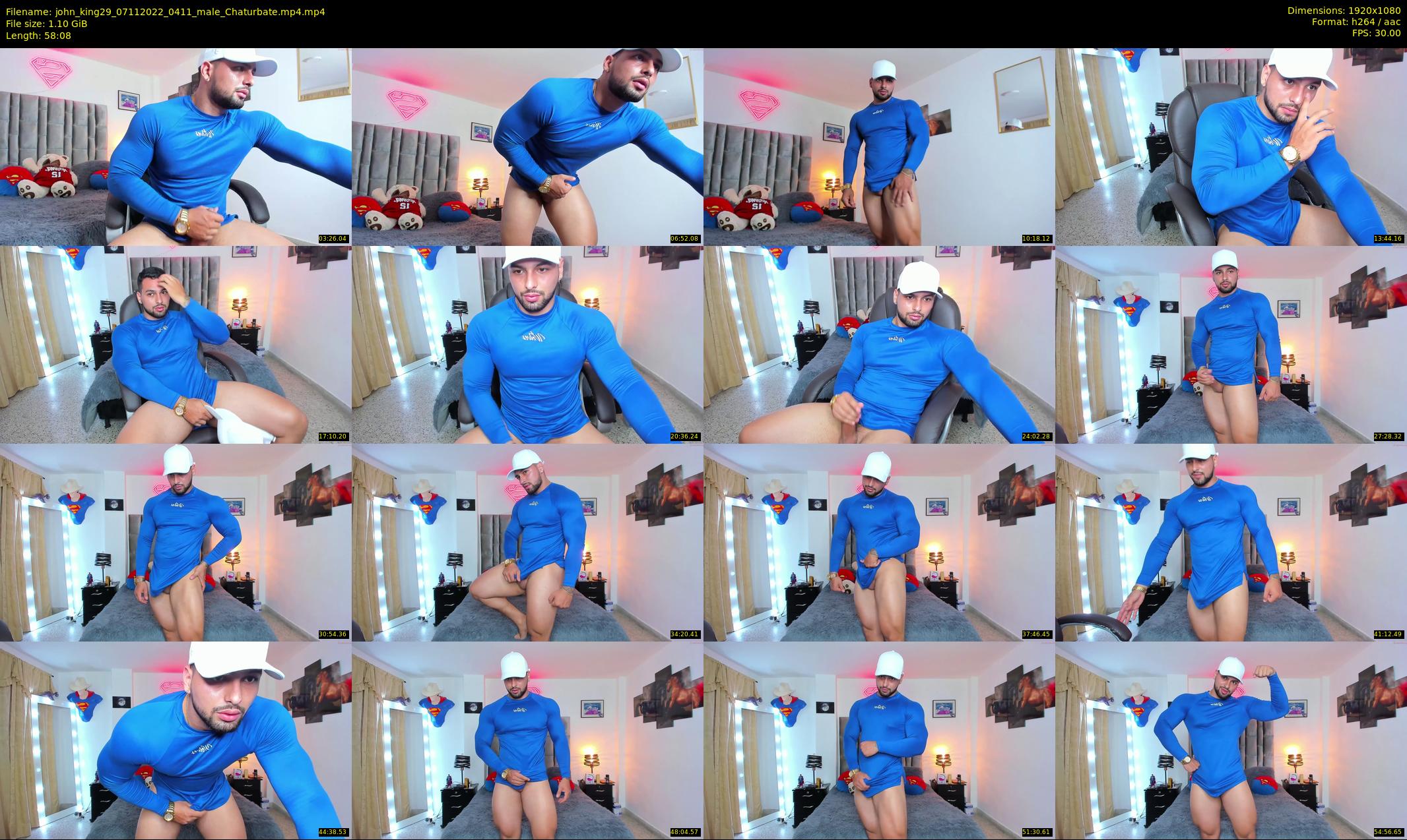 john_king29 — 59 minute Chaturbate male cam show recording, 1080p, Nov 7, 2022