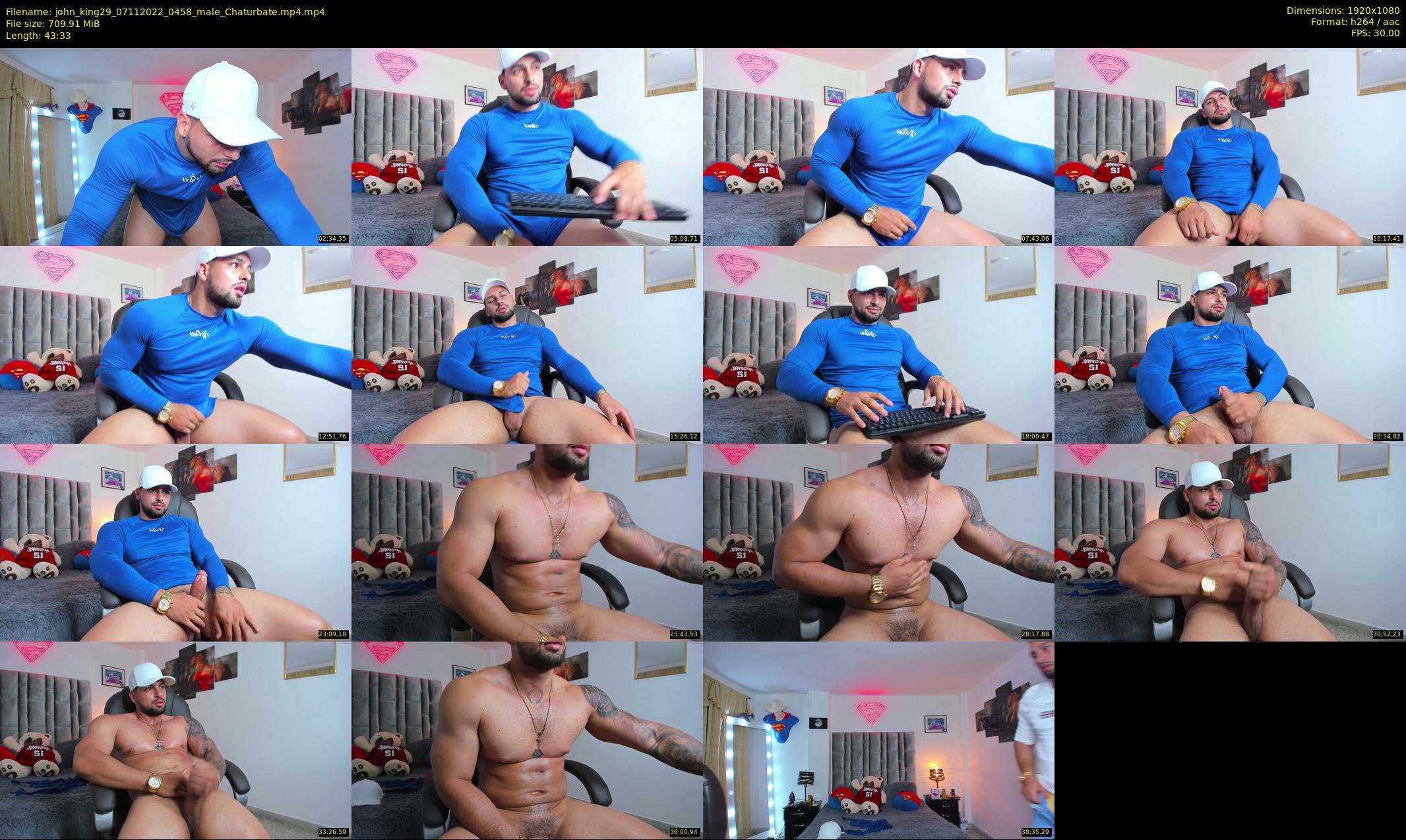 john_king29 — 44 minute Chaturbate male cam show recording, 1080p, Nov 7, 2022