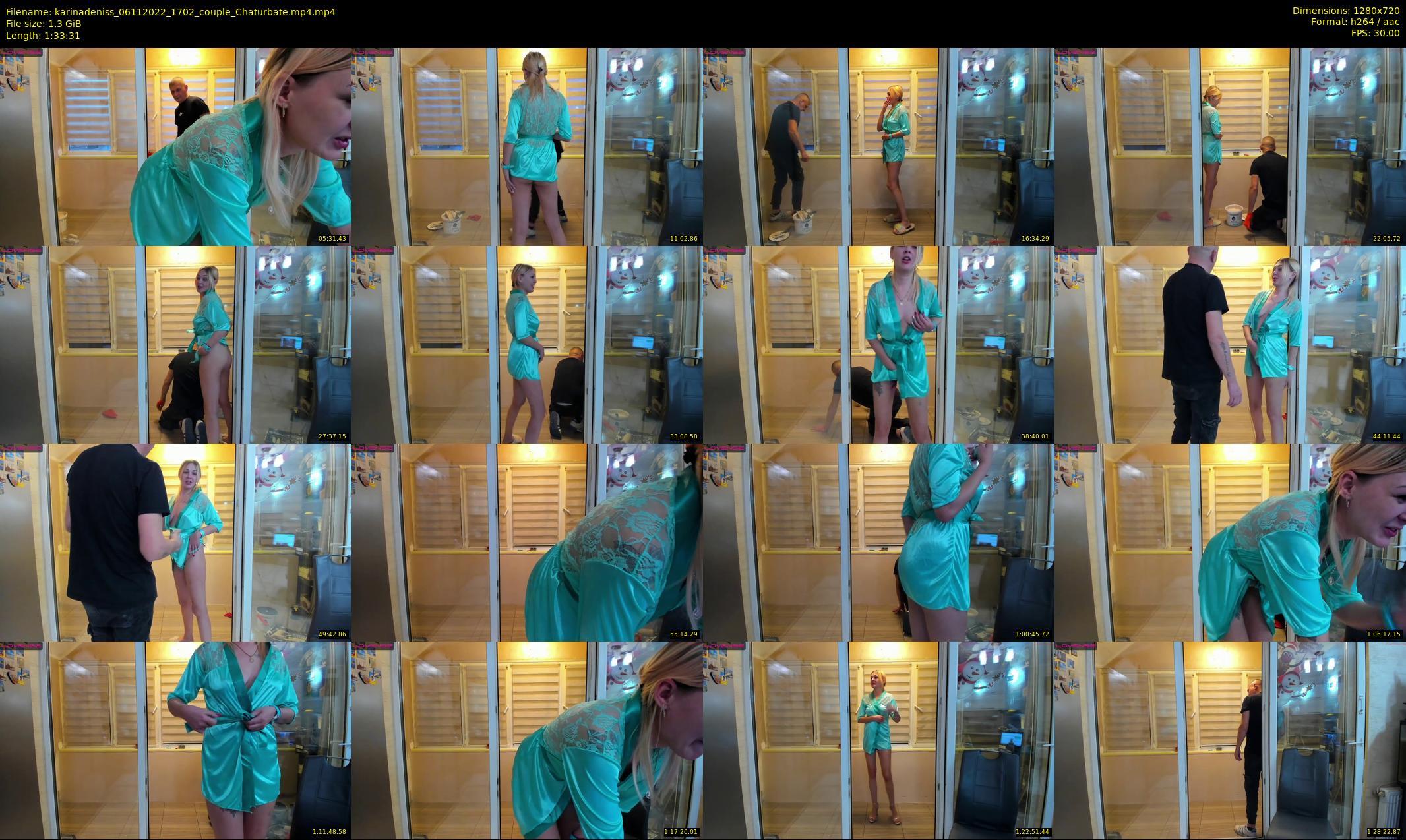 karinadeniss — 94 minute Chaturbate couple cam show recording, 720p, Nov 6, 2022