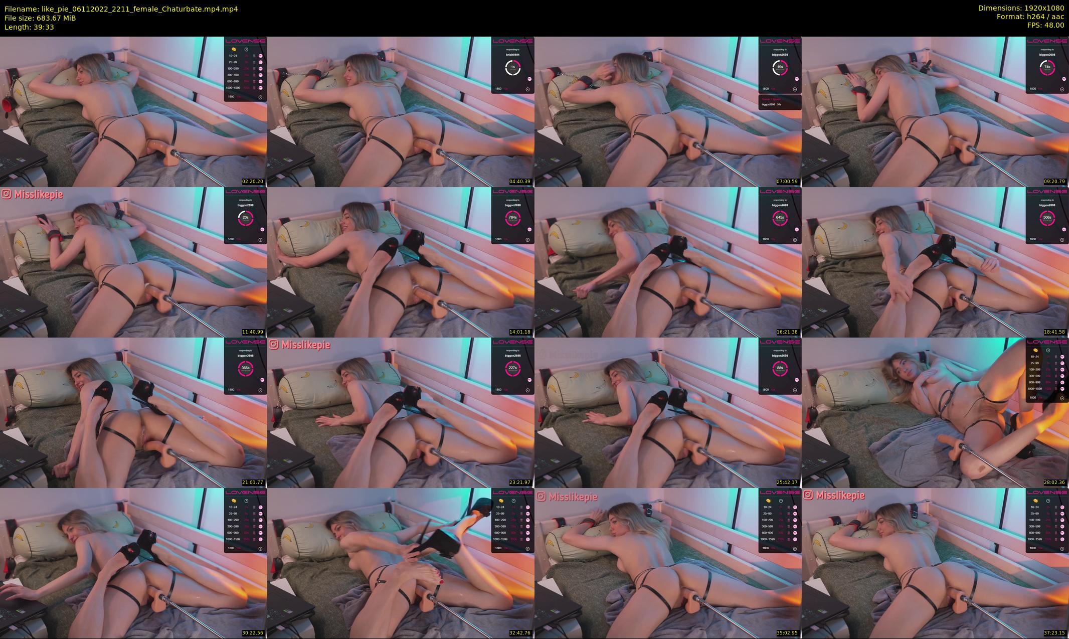like_pie — 40 minute Chaturbate couple cam show recording, 1080p, Nov 6, 2022