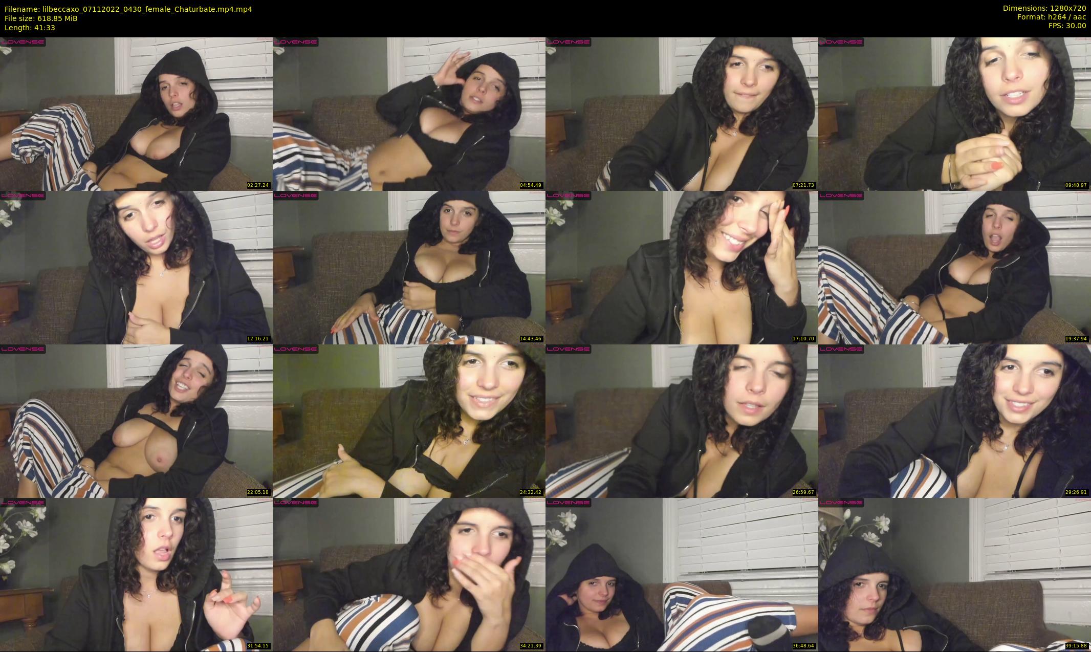 lilbeccaxo — 42 minute Chaturbate female cam show recording, 720p, Nov 7, 2022