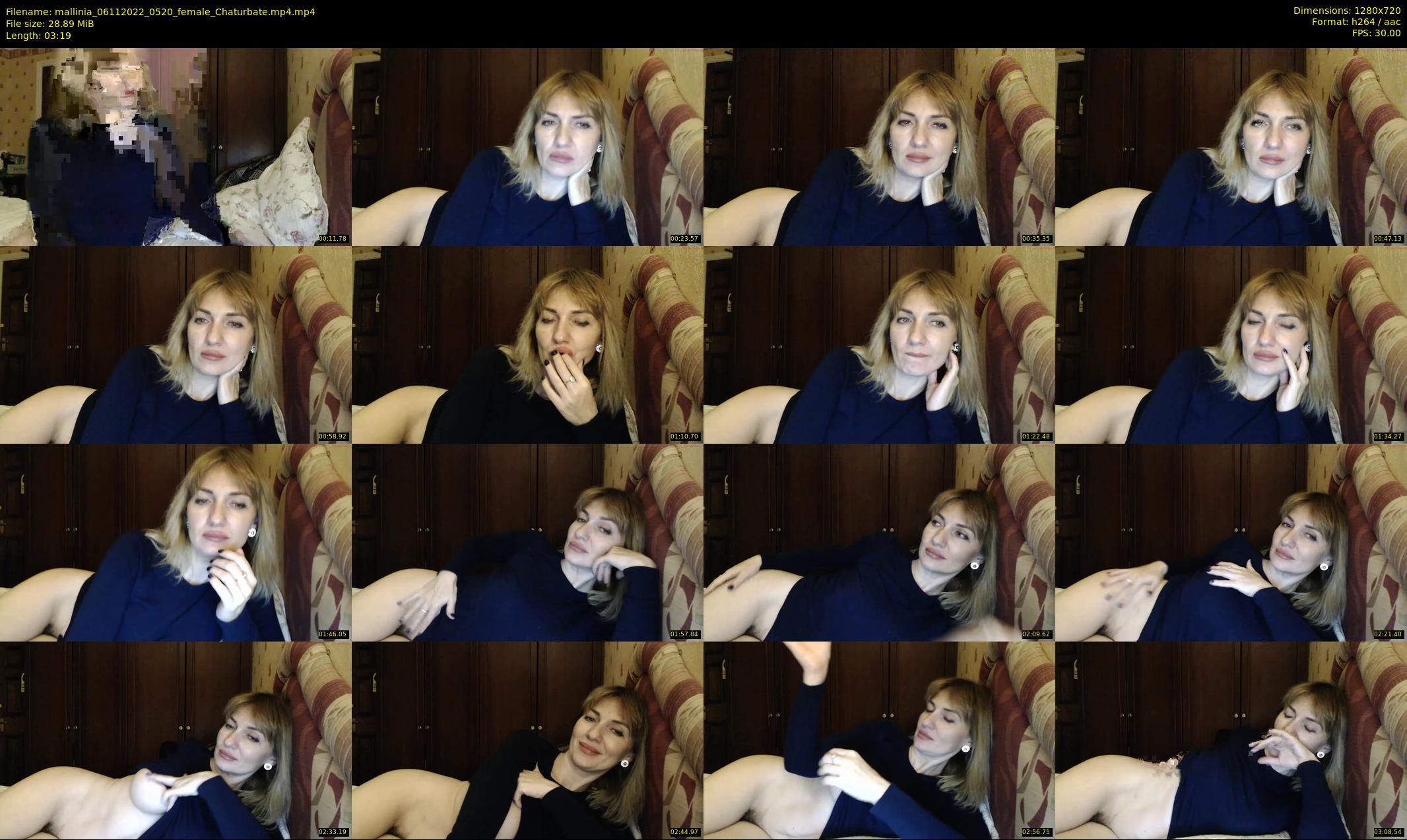mallinia — 4 minute Chaturbate female cam show recording, 720p, Nov 6, 2022