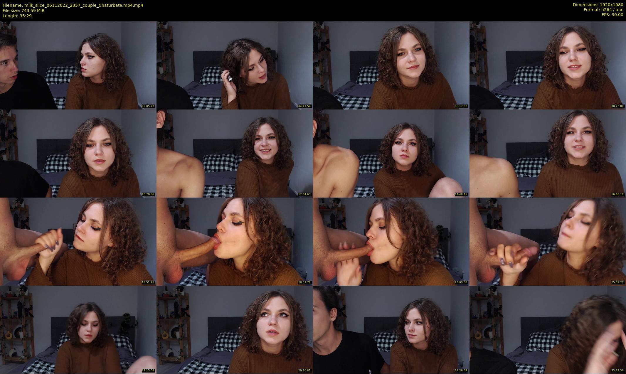 milk_slice — 36 minute Chaturbate couple cam show recording, 1080p, Nov 6, 2022