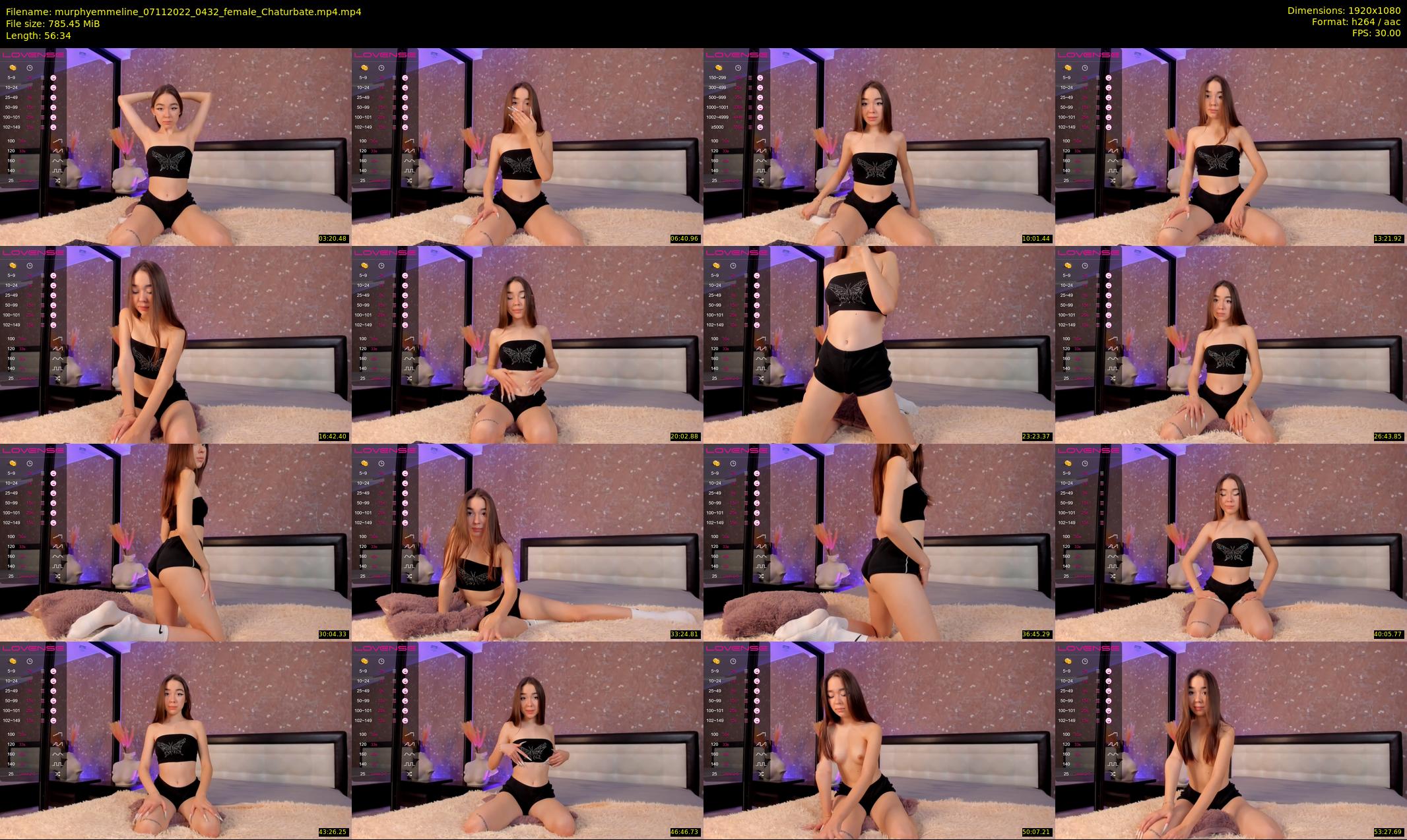 murphyemmeline — 57 minute Chaturbate female cam show recording, 1080p, Nov 7, 2022