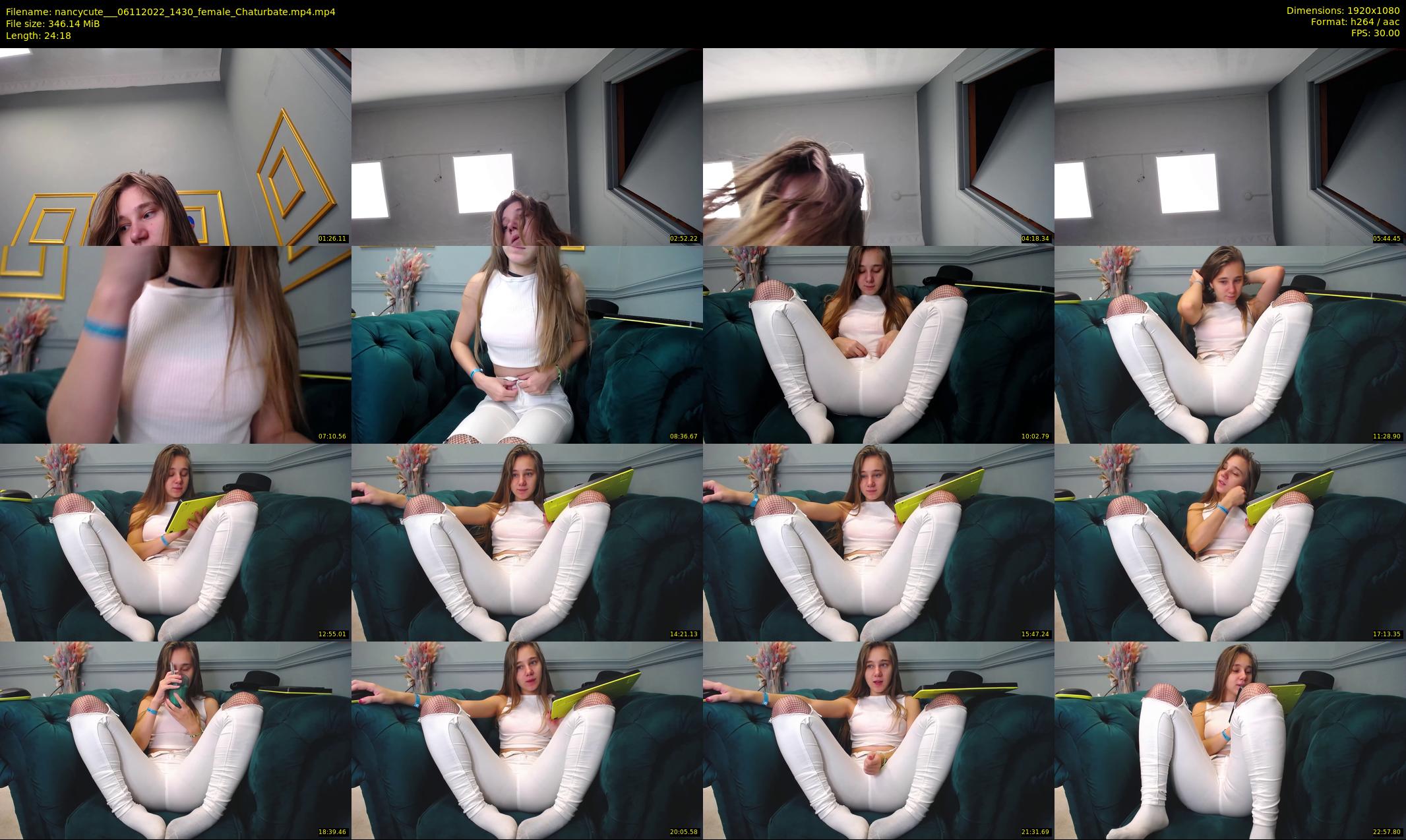 nancycute__ — 25 minute Chaturbate female cam show recording, 1080p, Nov 6, 2022
