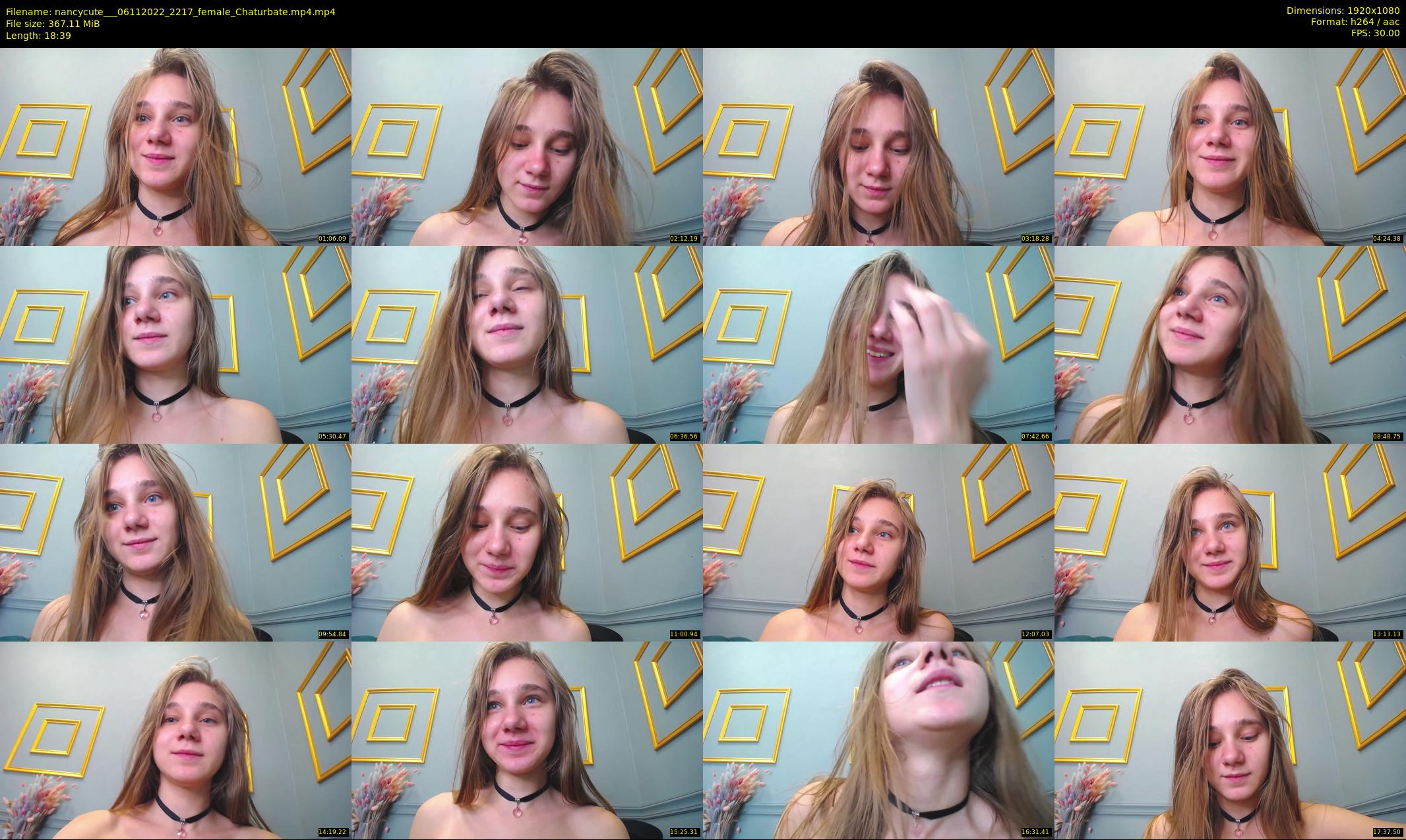 nancycute__ — 19 minute Chaturbate female cam show recording, 1080p, Nov 6, 2022