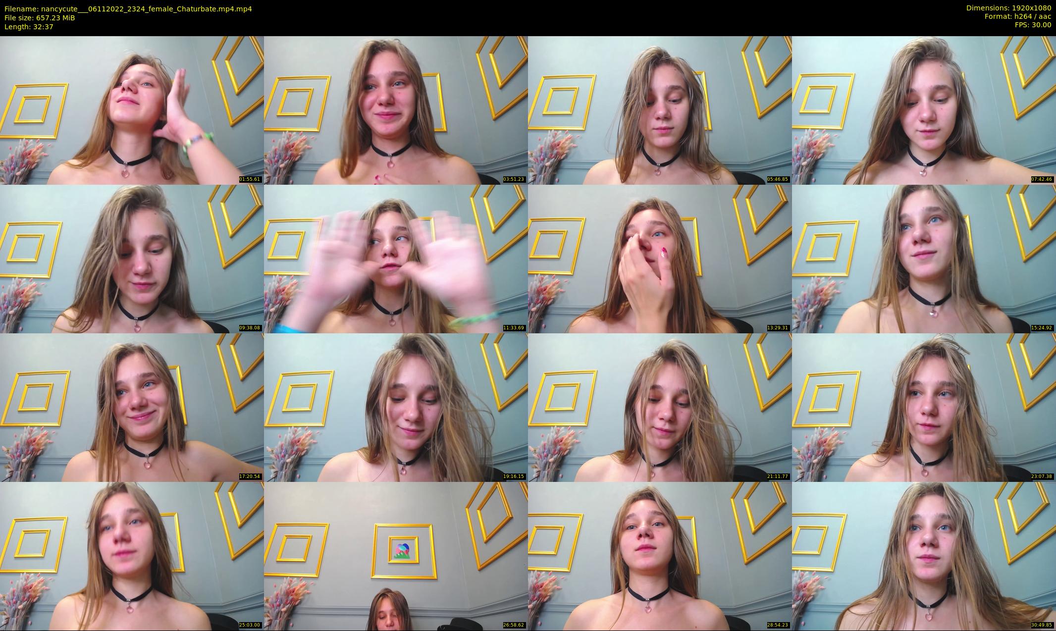 nancycute__ — 33 minute Chaturbate female cam show recording, 1080p, Nov 6, 2022