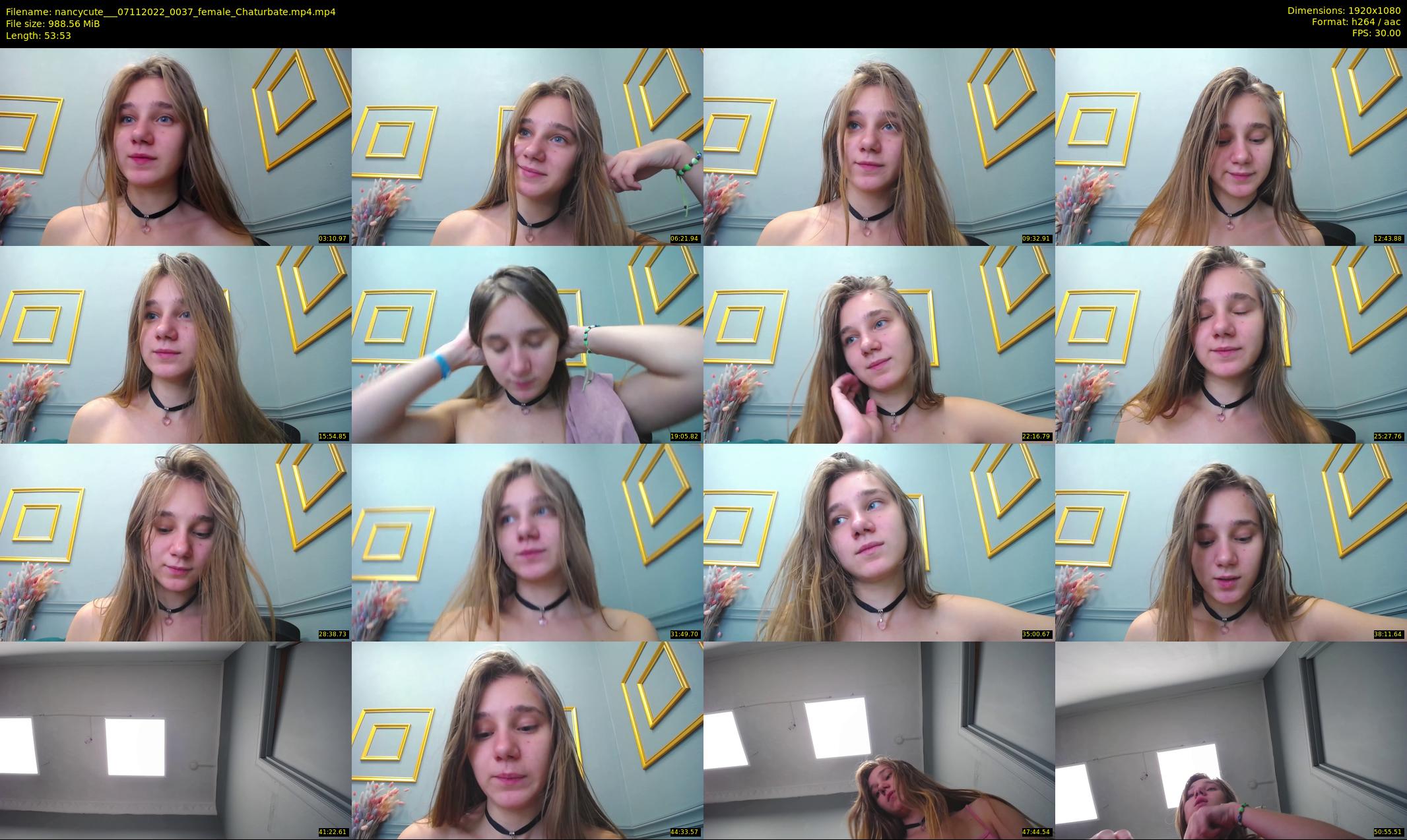 nancycute__ — 54 minute Chaturbate female cam show recording, 1080p, Nov 7, 2022