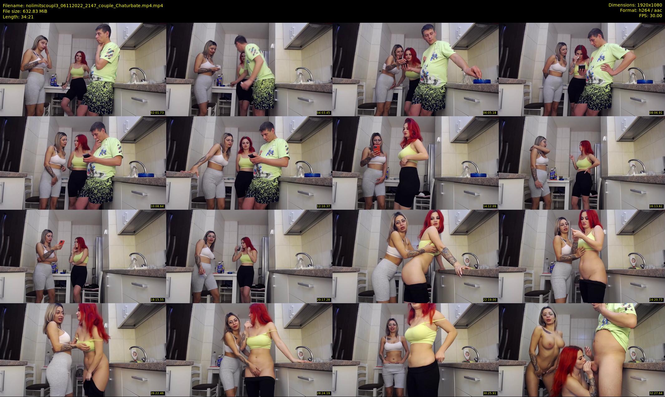 nolimitscoupl3 — 35 minute Chaturbate couple cam show recording, 1080p, Nov 6, 2022