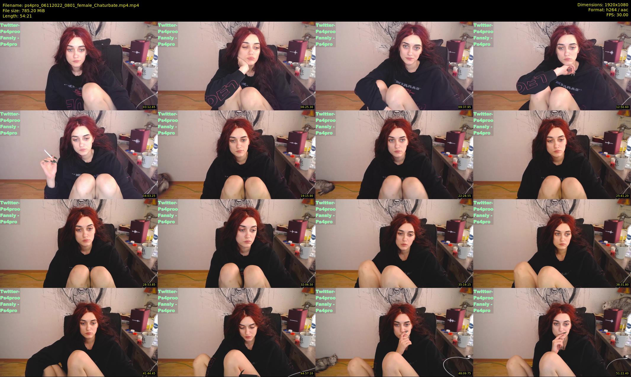 ps4pro — 55 minute Chaturbate female cam show recording, 1080p, Nov 6, 2022