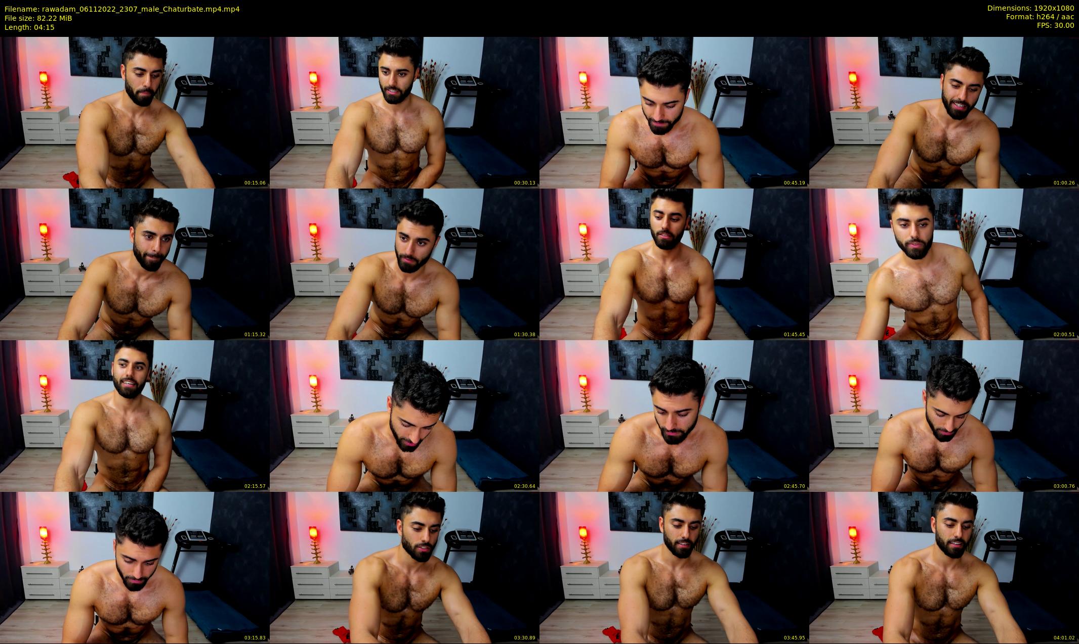 rawadam — 5 minute Chaturbate male cam show recording, 1080p, Nov 6, 2022
