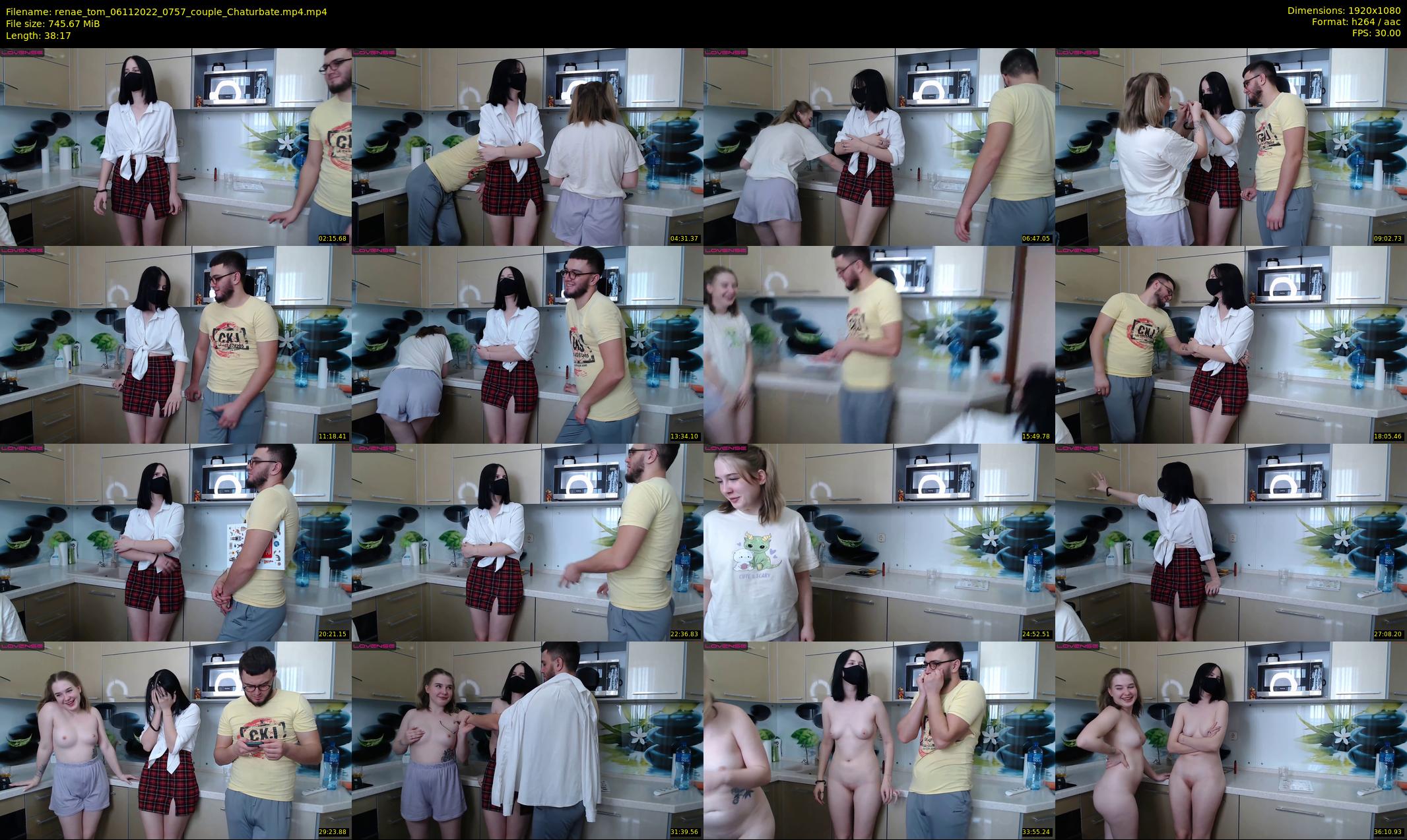 renae_tom — 39 minute Chaturbate couple cam show recording, 1080p, Nov 6, 2022