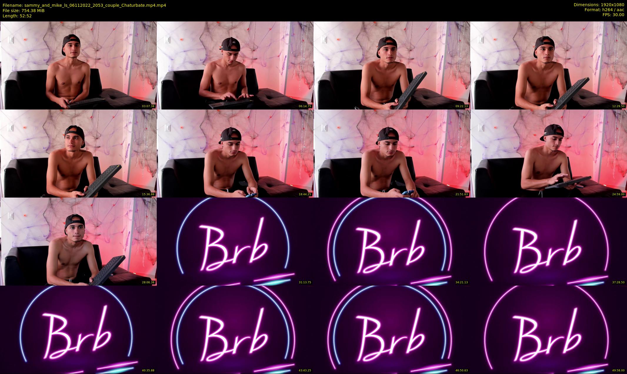 sammy_and_mike_ls — 53 minute Chaturbate couple cam show recording, 1080p, Nov 6, 2022