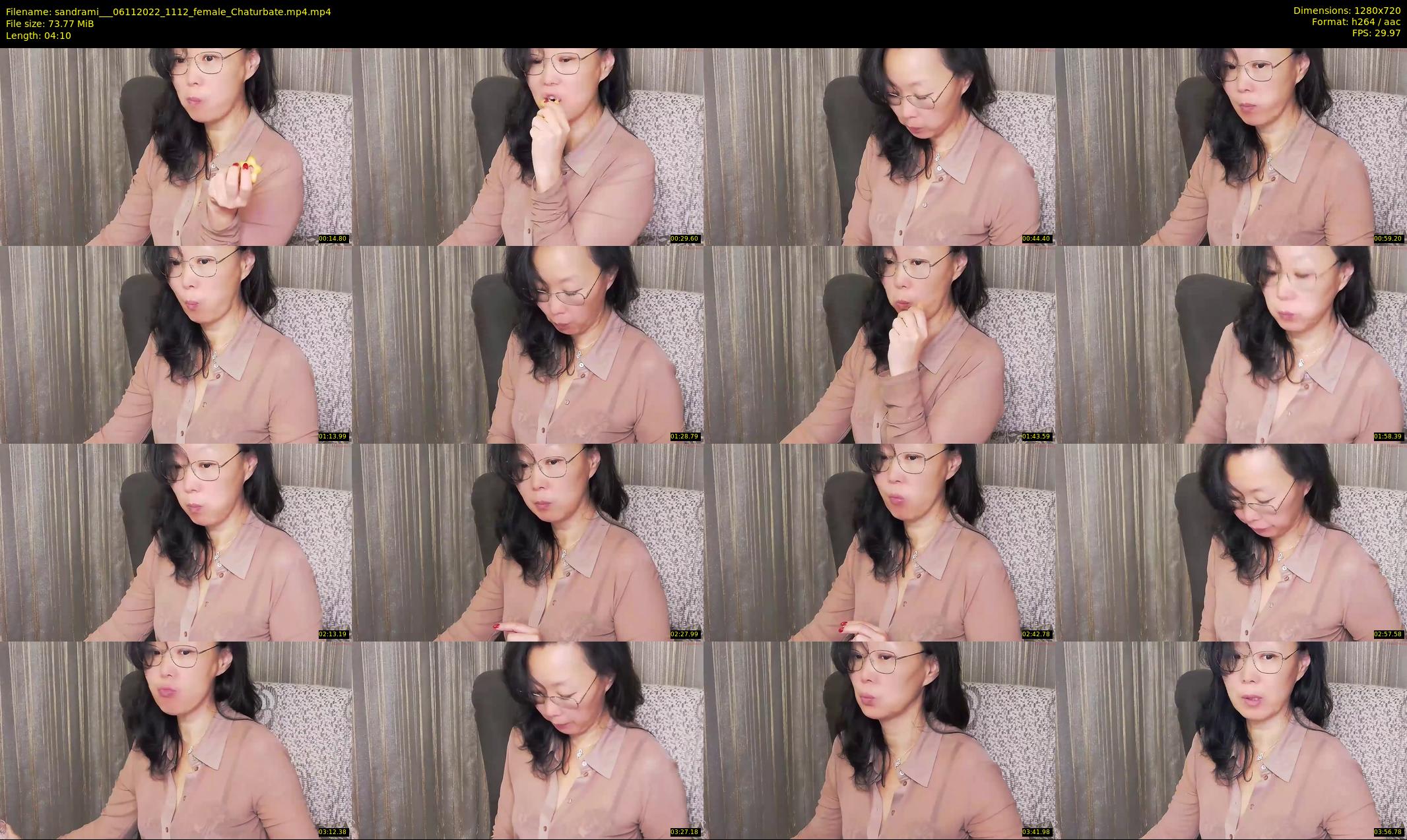 sandrami__ — 5 minute Chaturbate female cam show recording, 720p, Nov 6, 2022