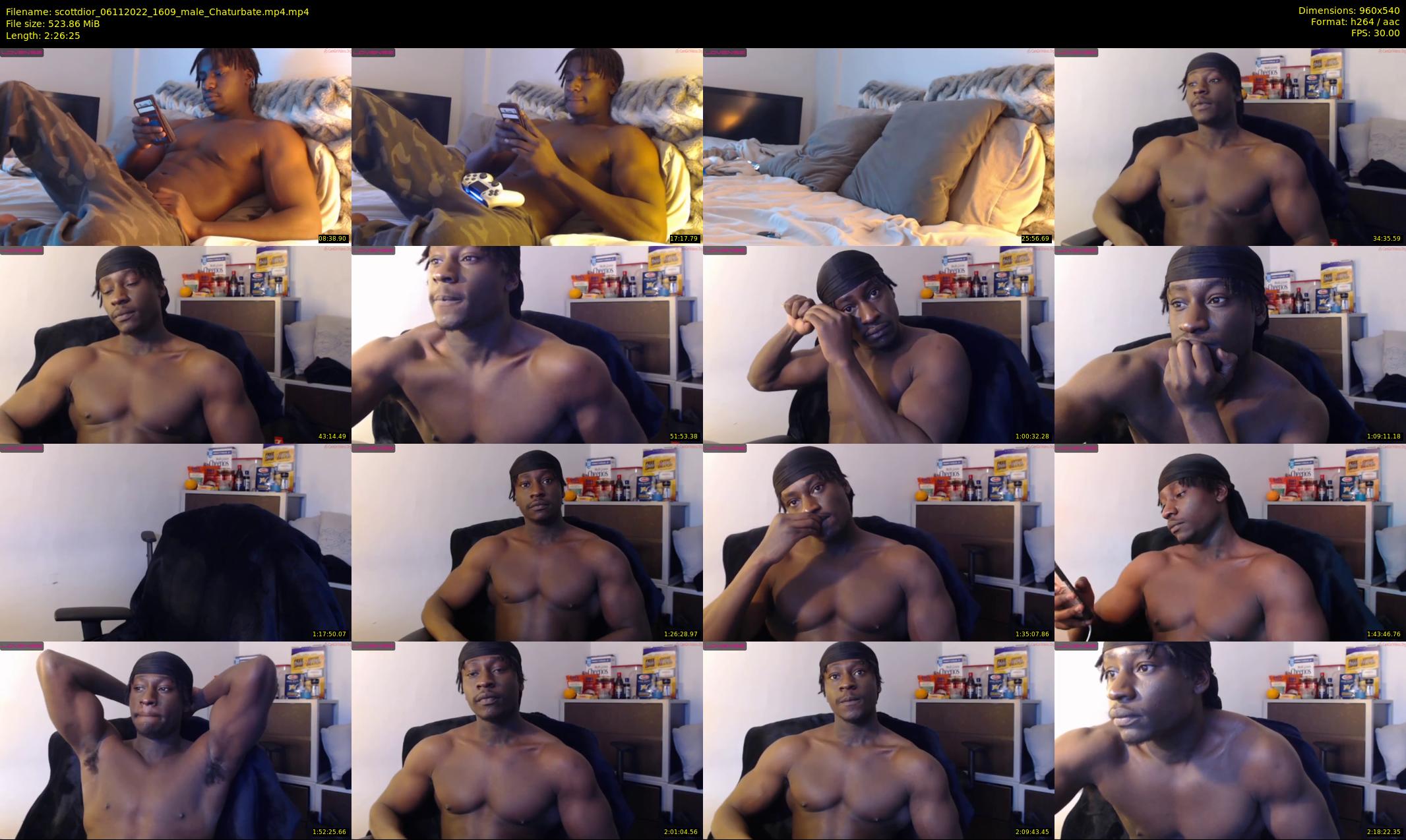 scottdior — 147 minute Chaturbate male cam show recording, 480p, Nov 6, 2022