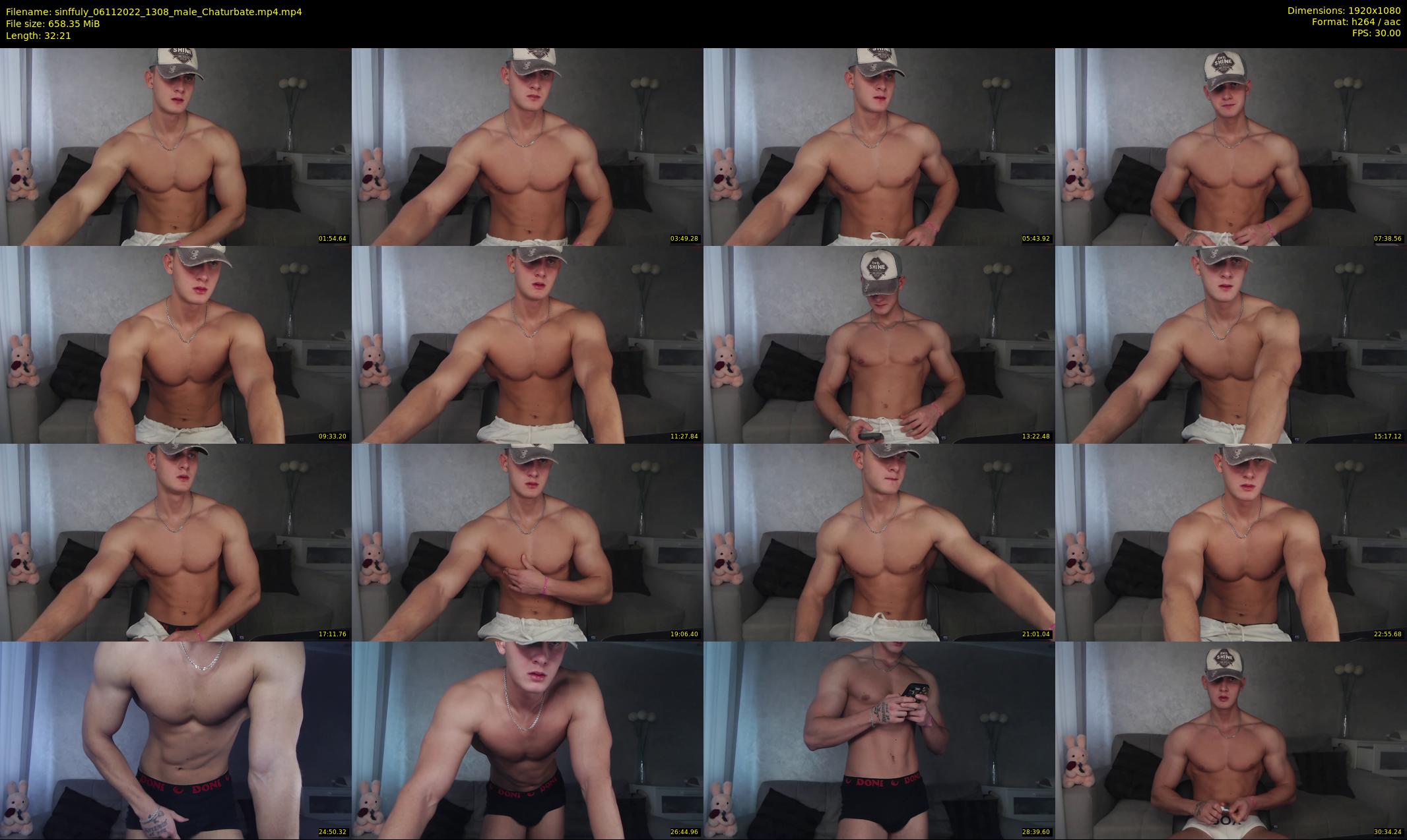 sinffuly — 33 minute Chaturbate male cam show recording, 1080p, Nov 6, 2022