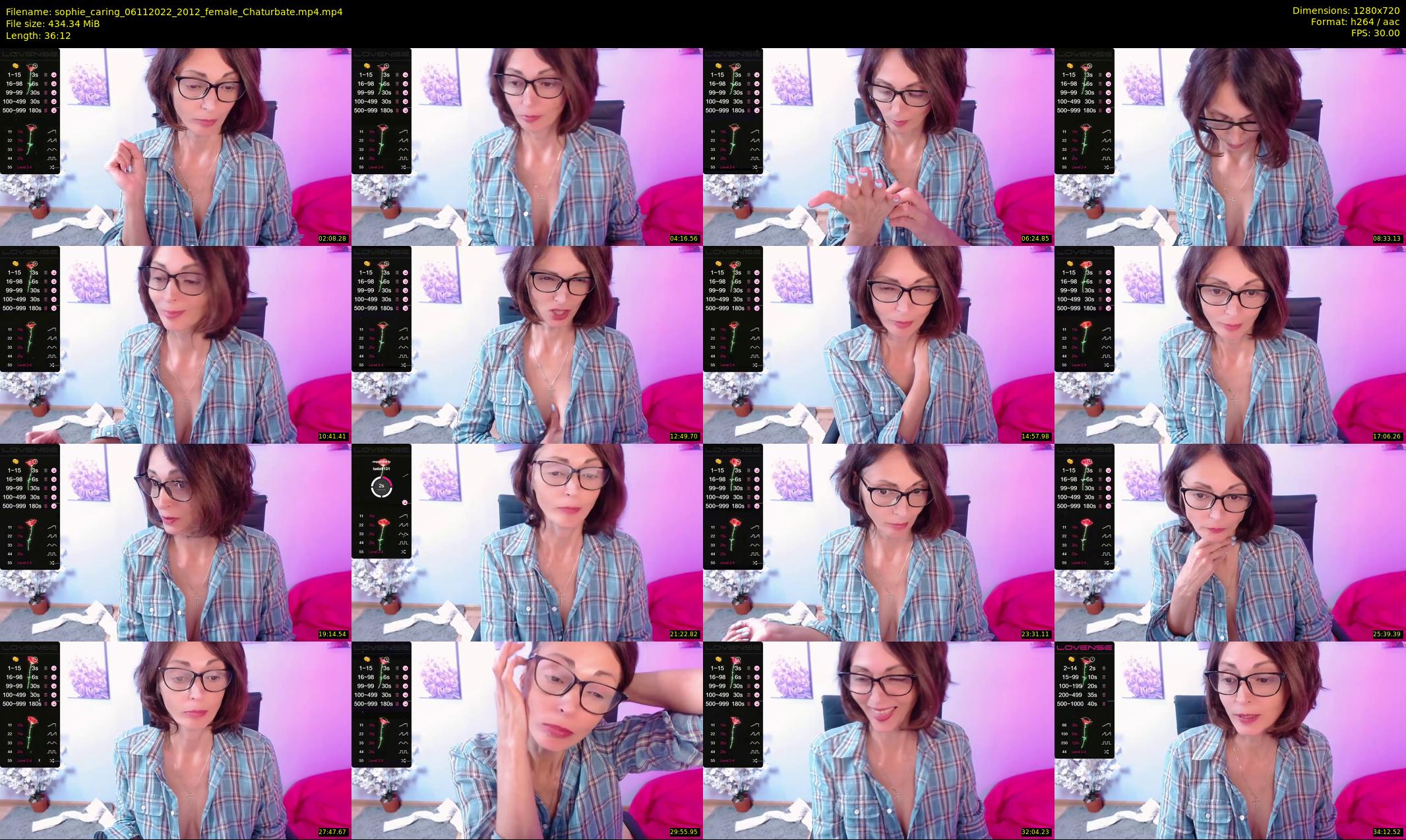 sophie_caring — 37 minute Chaturbate female cam show recording, 720p, Nov 6, 2022