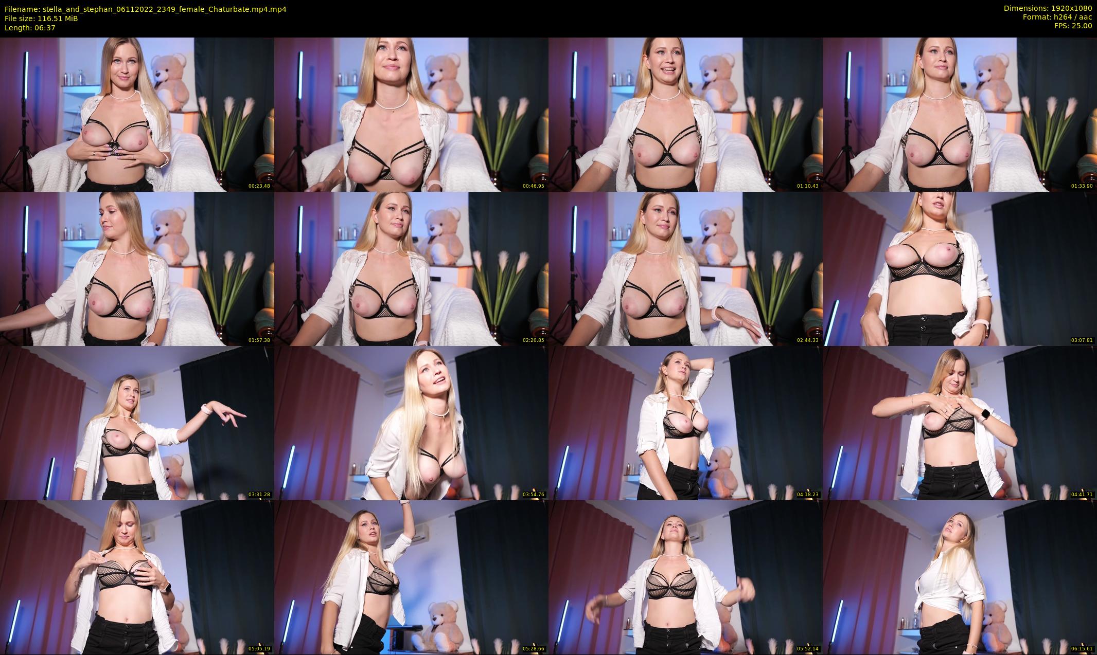 stella_and_stephan — 7 minute Chaturbate couple cam show recording, 1080p, Nov 6, 2022