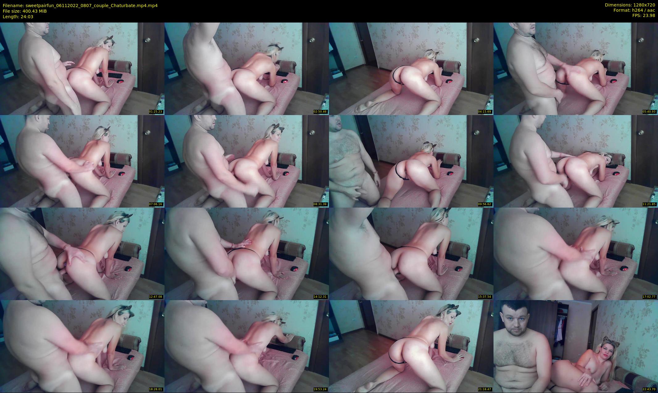 sweetpairfun — 25 minute Chaturbate couple cam show recording, 720p, Nov 6, 2022