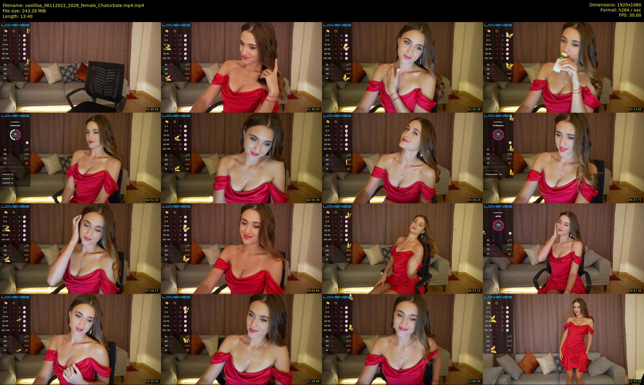 vasillisa — 14 minute Chaturbate female cam show recording, 1080p, Nov 6, 2022