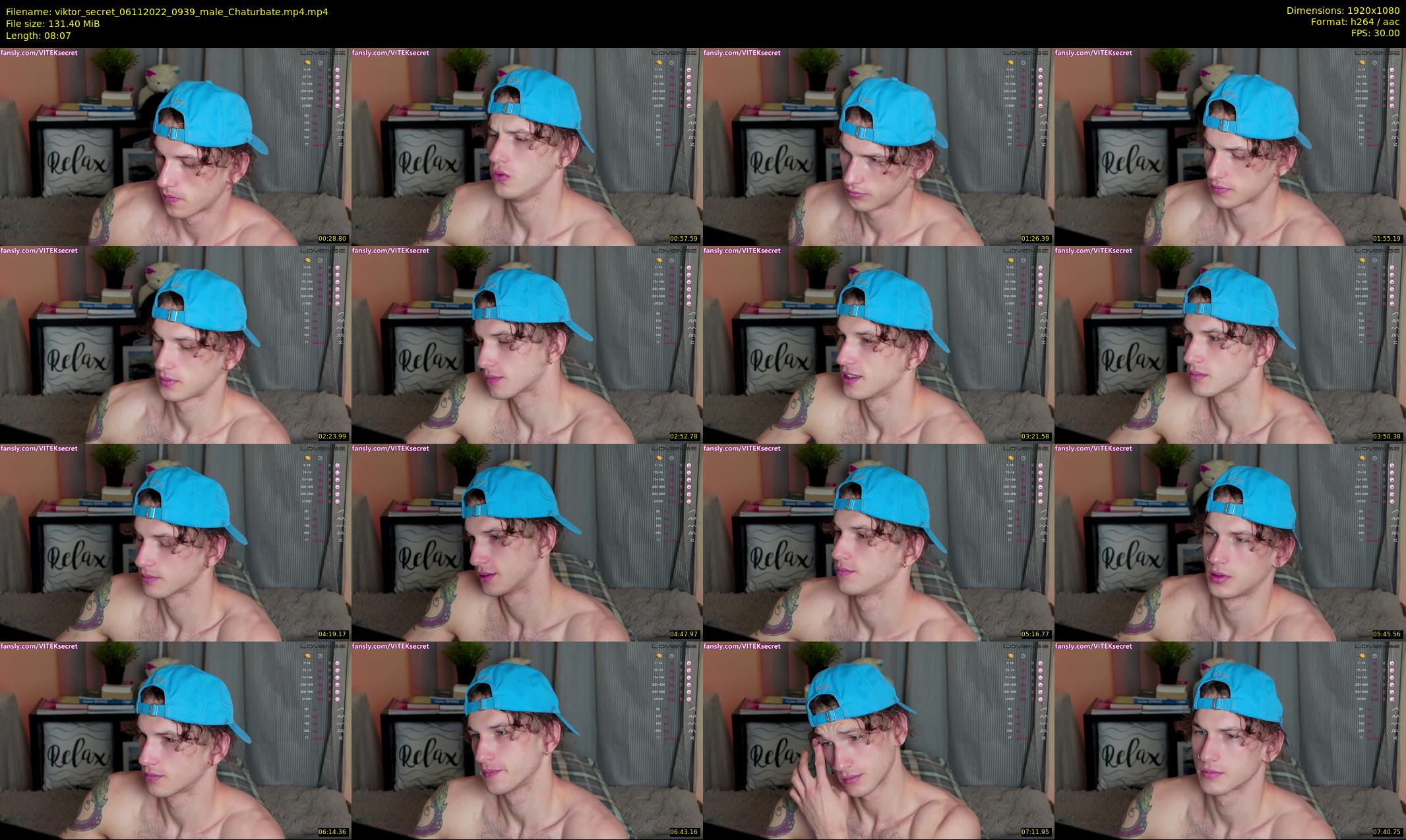 viktor_secret — 9 minute Chaturbate male cam show recording, 1080p, Nov 6, 2022