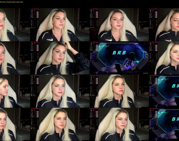 vrchan — 56 minute Chaturbate couple cam show recording, 1080p, Nov 6, 2022