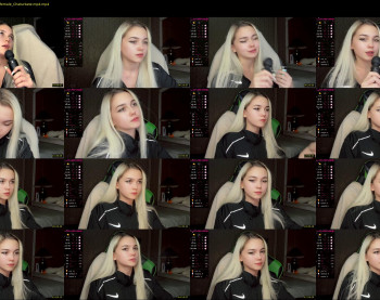 vrchan — 54 minute Chaturbate couple cam show recording, 1080p, Nov 7, 2022