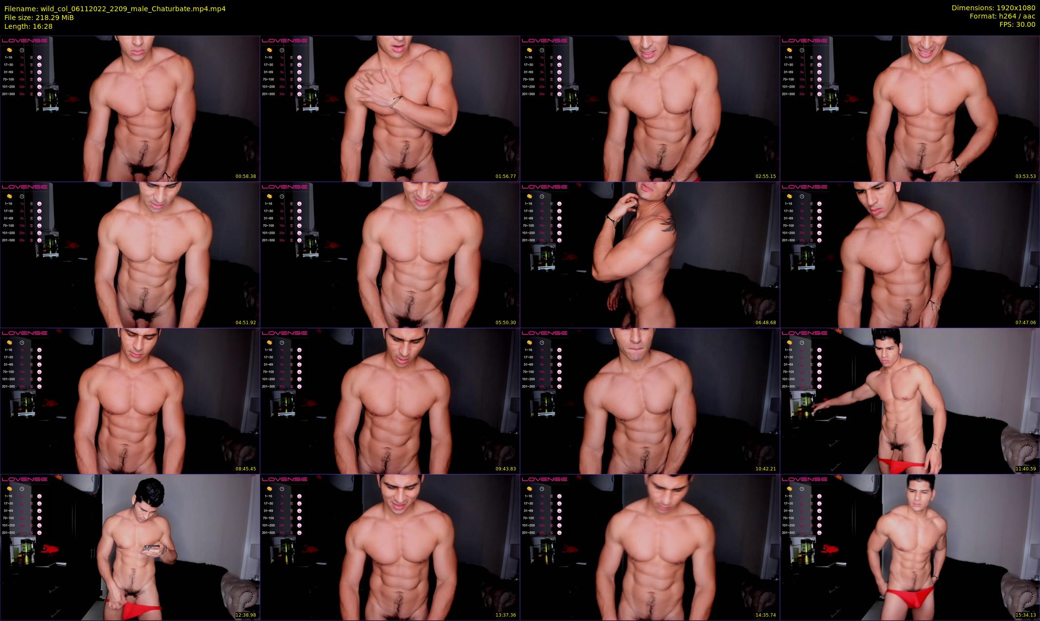 wild_col — 17 minute Chaturbate male cam show recording, 1080p, Nov 6, 2022