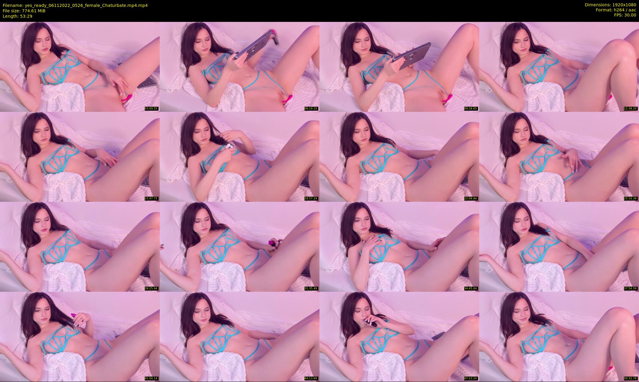 yes_ready — 54 minute Chaturbate female cam show recording, 1080p, Nov 6, 2022