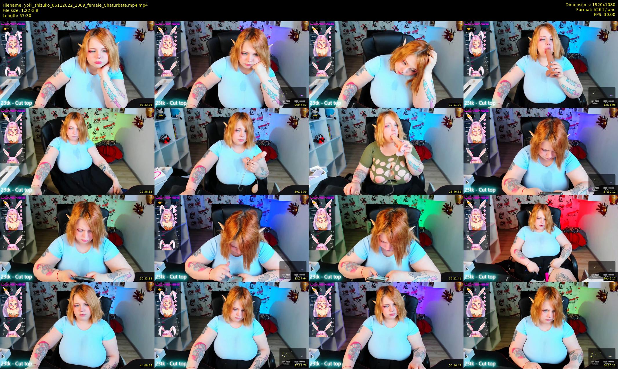 yoki_shizuko — 58 minute Chaturbate female cam show recording, 1080p, Nov 6, 2022