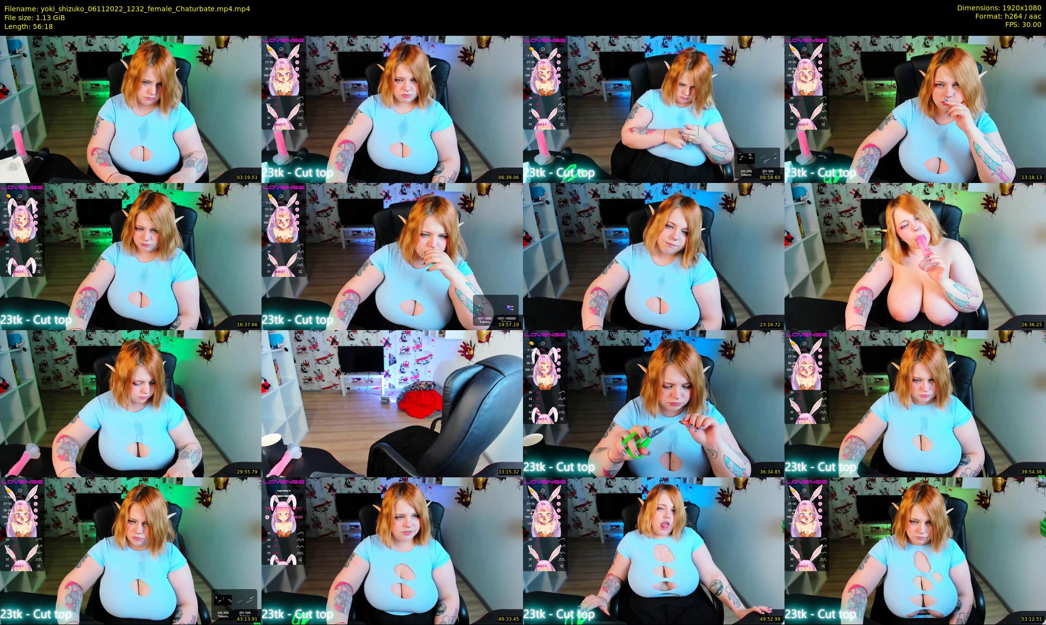 yoki_shizuko — 57 minute Chaturbate female cam show recording, 1080p, Nov 6, 2022