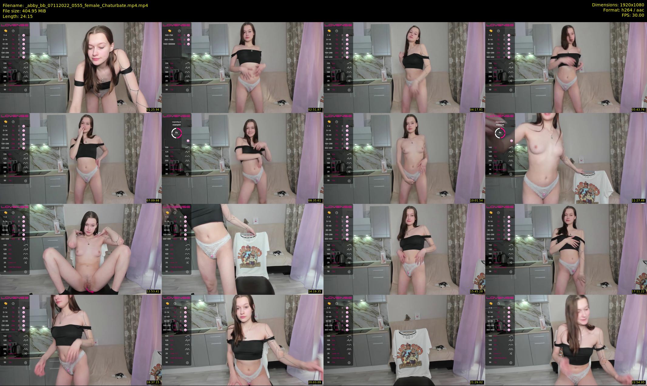 _abby_bb — 25 minute Chaturbate female cam show recording, 1080p, Nov 7, 2022