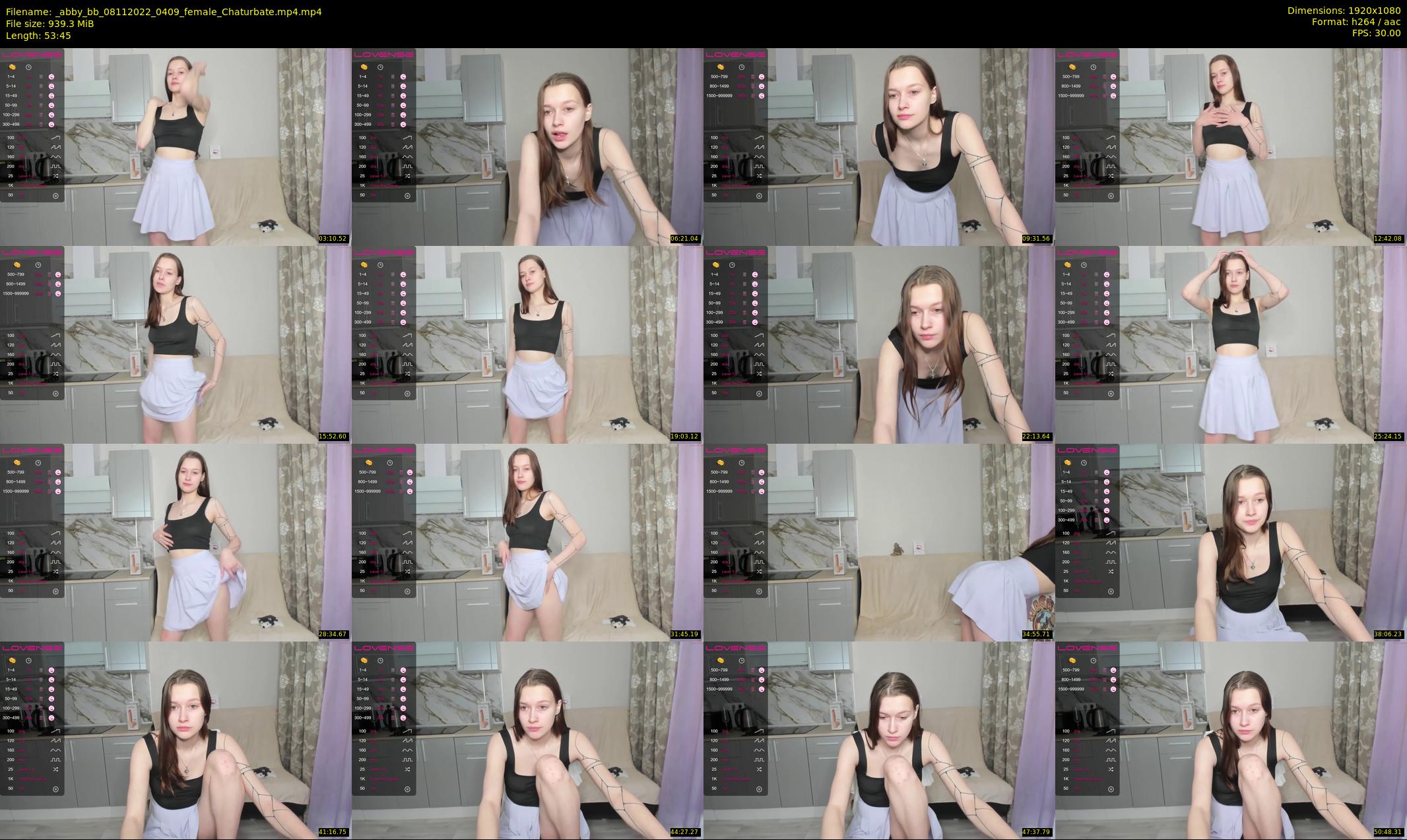 _abby_bb — 54 minute Chaturbate female cam show recording, 1080p, Nov 8, 2022
