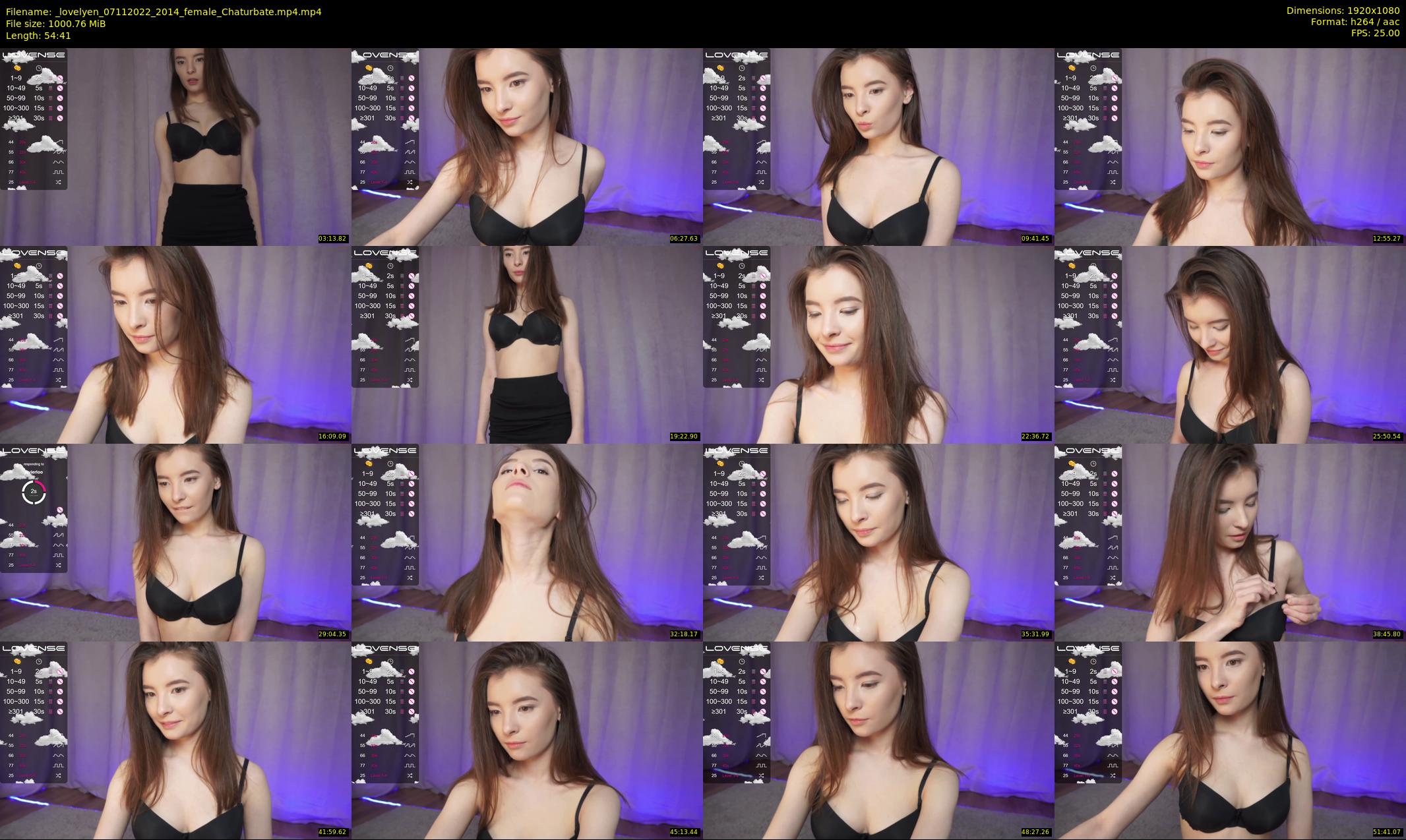 _lovelyen — 55 minute Chaturbate female cam show recording, 1080p, Nov 7, 2022
