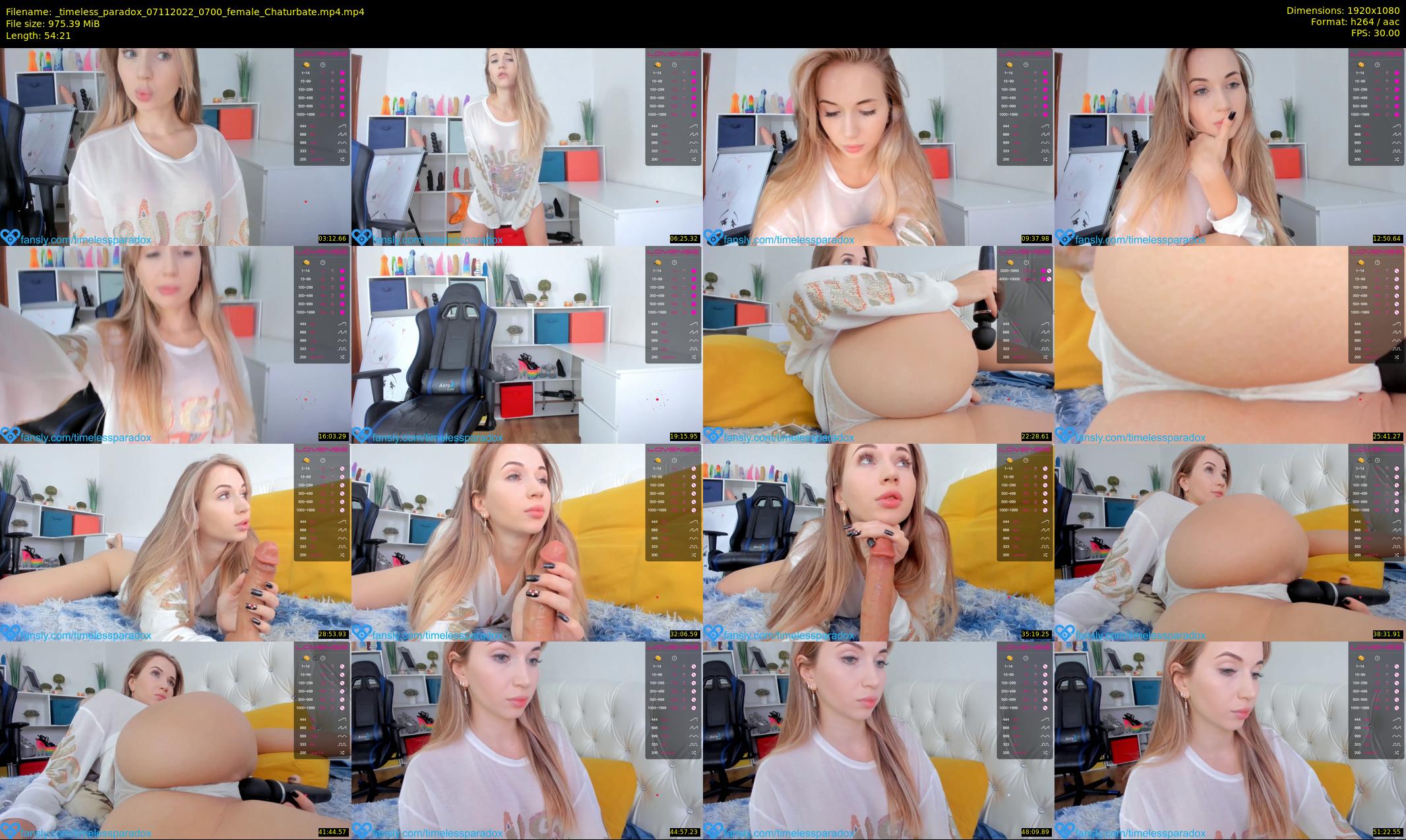 _timeless_paradox — 55 minute Chaturbate female cam show recording, 1080p, Nov 7, 2022