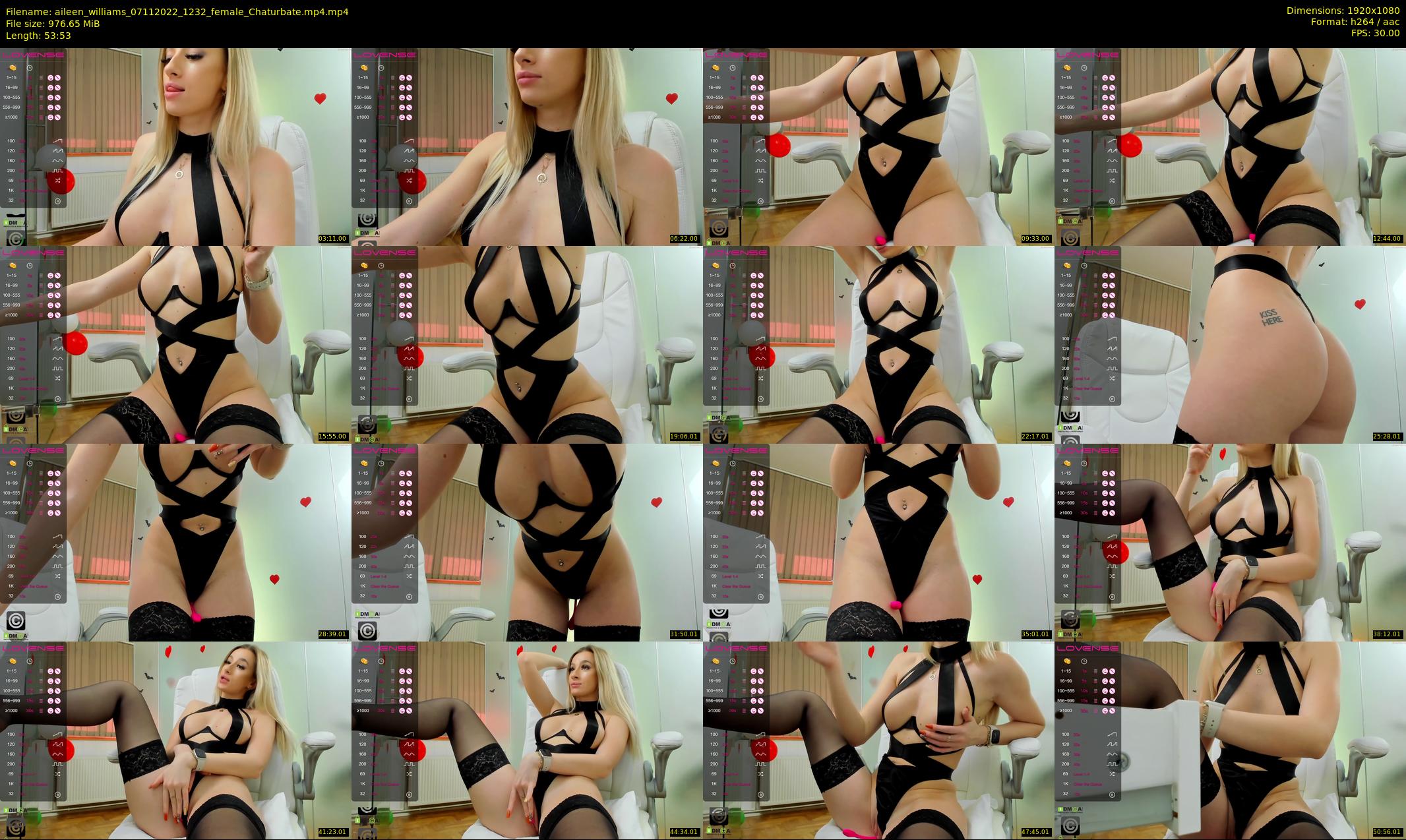 aileen_williams — 54 minute Chaturbate female cam show recording, 1080p, Nov 7, 2022