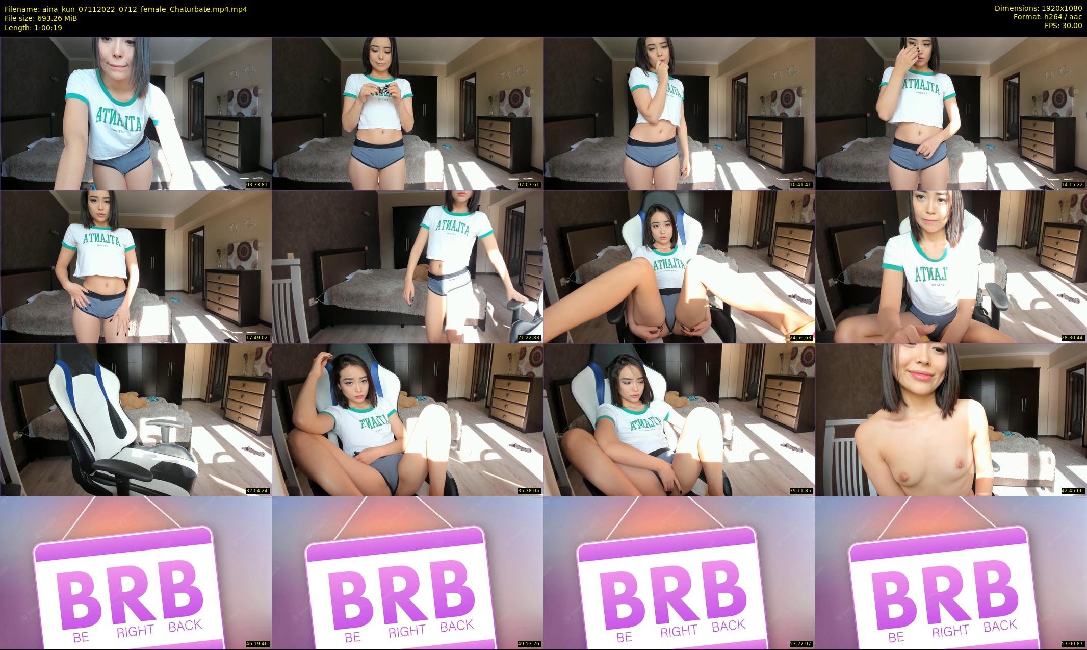 aina_kun — 61 minute Chaturbate female cam show recording, 1080p, Nov 7, 2022