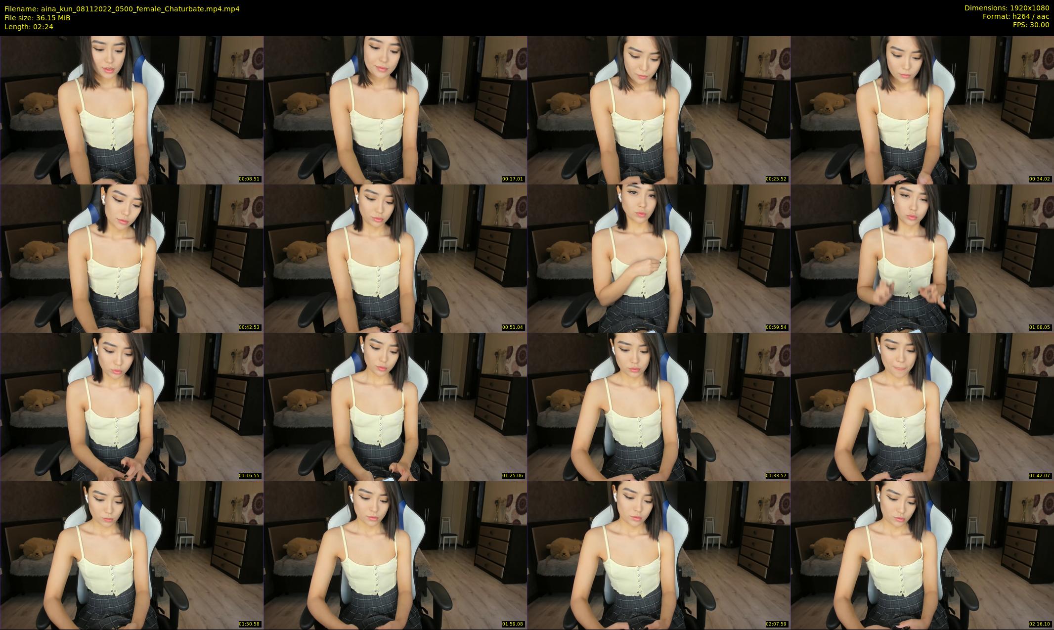 aina_kun — 3 minute Chaturbate female cam show recording, 1080p, Nov 8, 2022