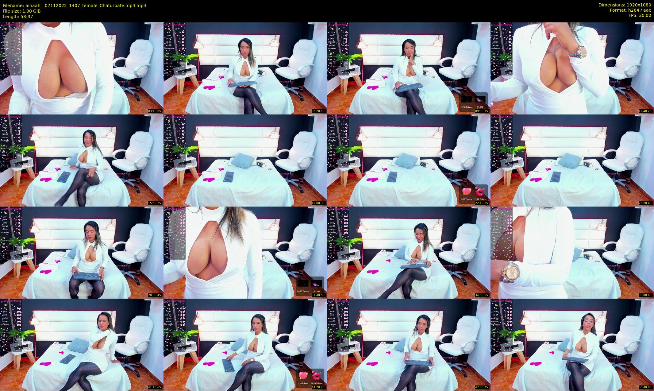 ainaah_ — 54 minute Chaturbate female cam show recording, 1080p, Nov 7, 2022