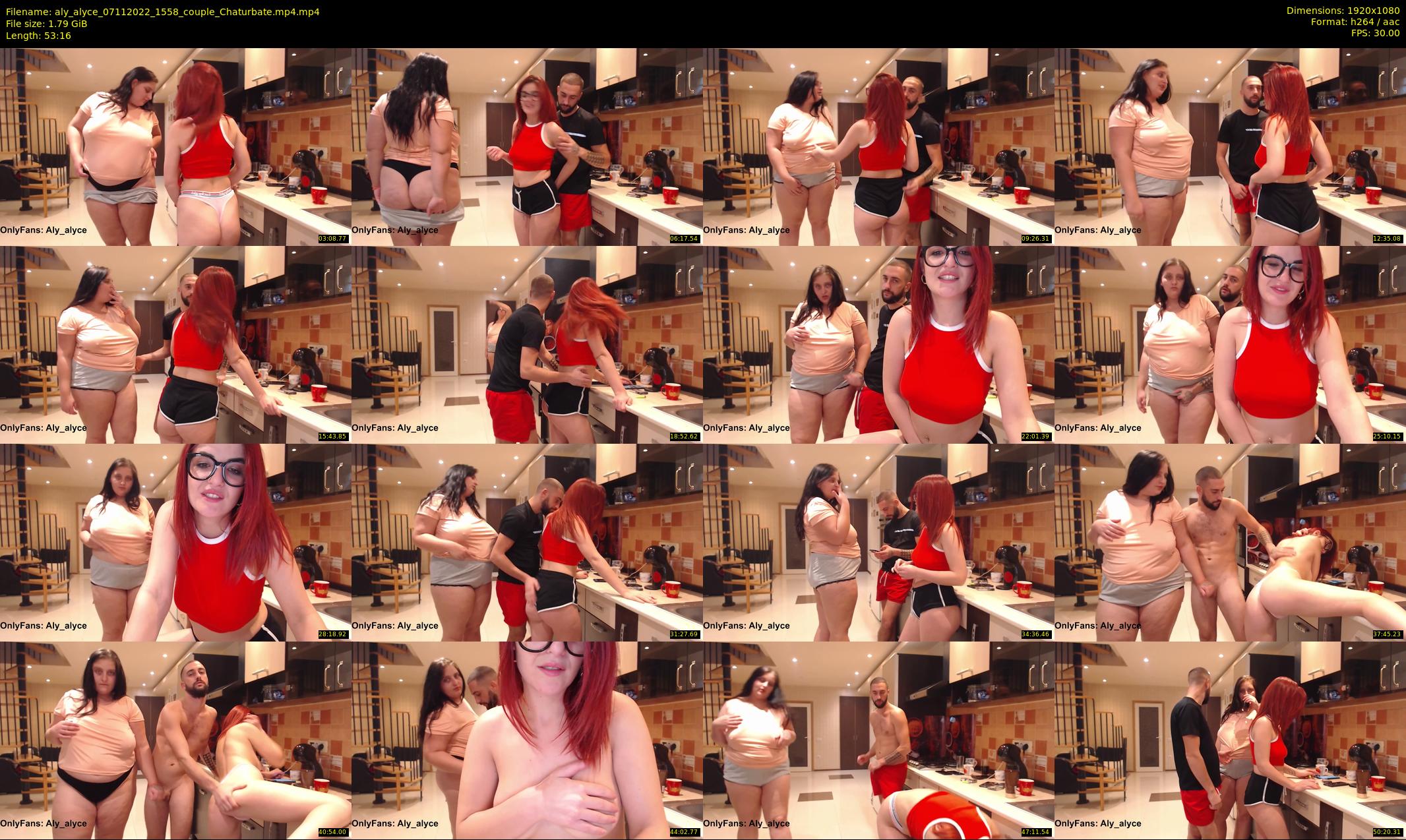 aly_alyce — 54 minute Chaturbate female cam show recording, 1080p, Nov 7, 2022