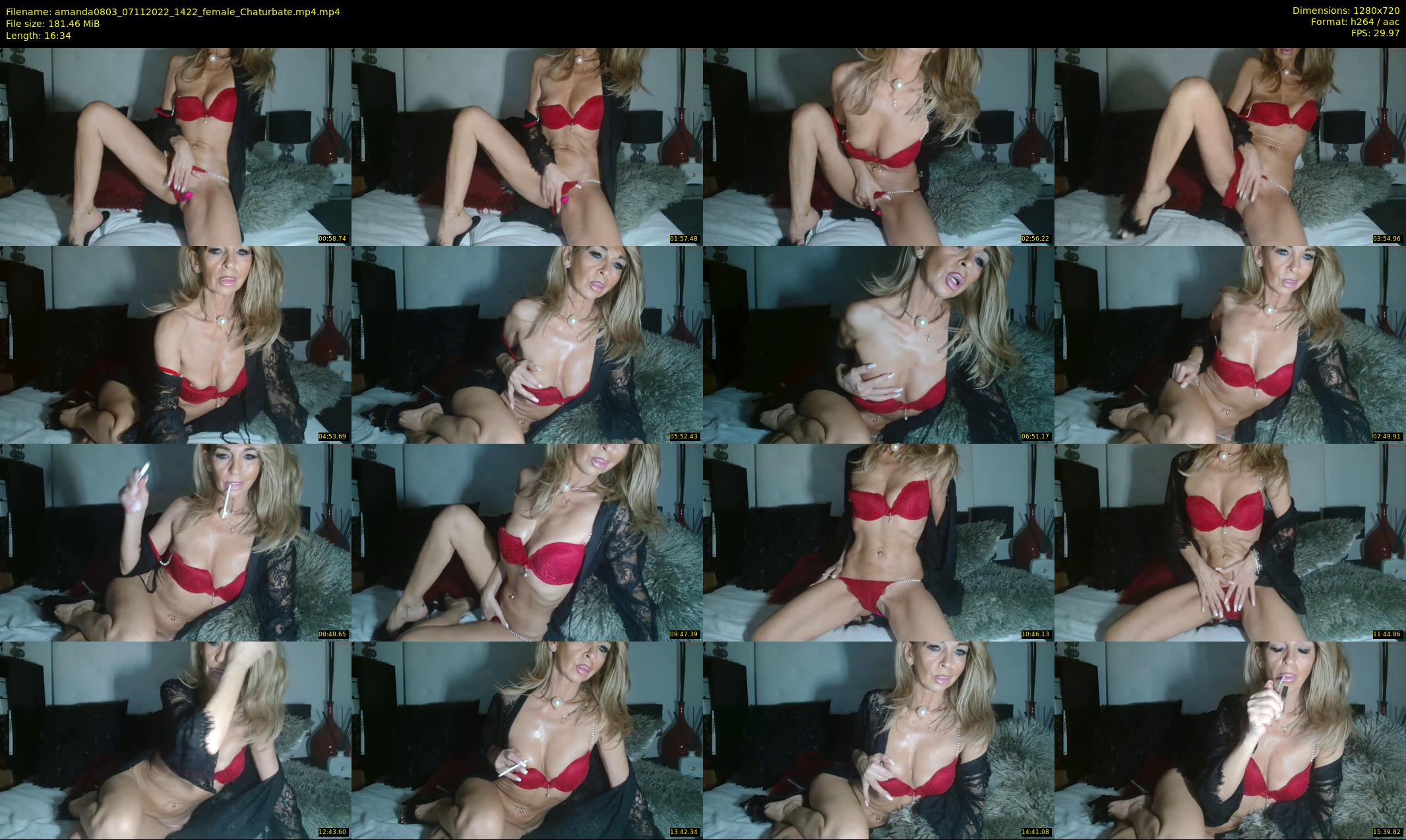 amanda0803 — 17 minute Chaturbate female cam show recording, 720p, Nov 7, 2022
