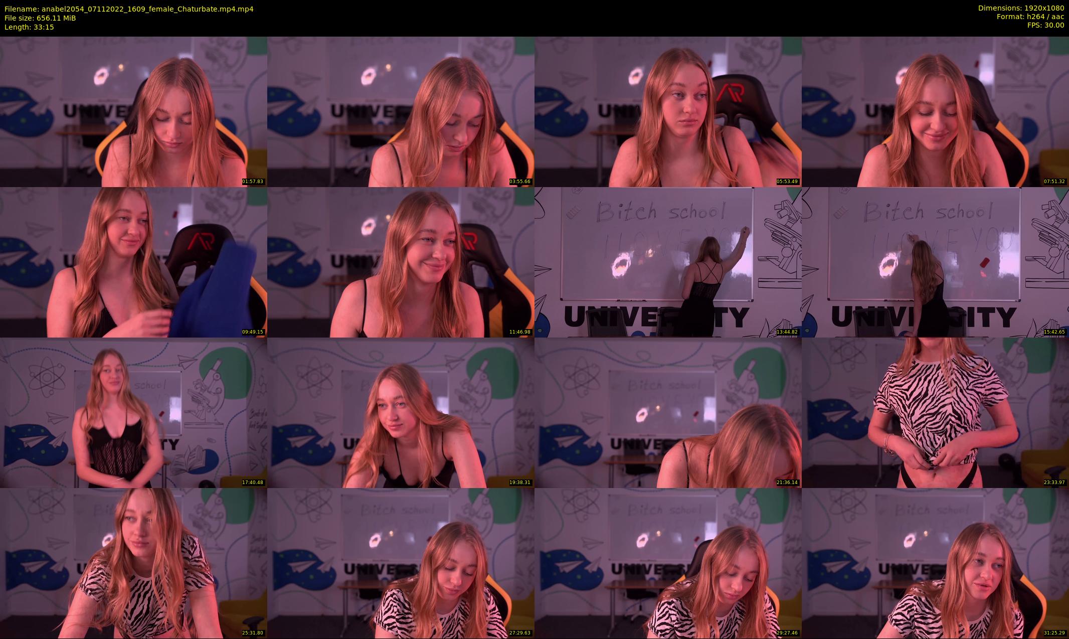 anabel2054 — 34 minute Chaturbate female cam show recording, 1080p, Nov 7, 2022