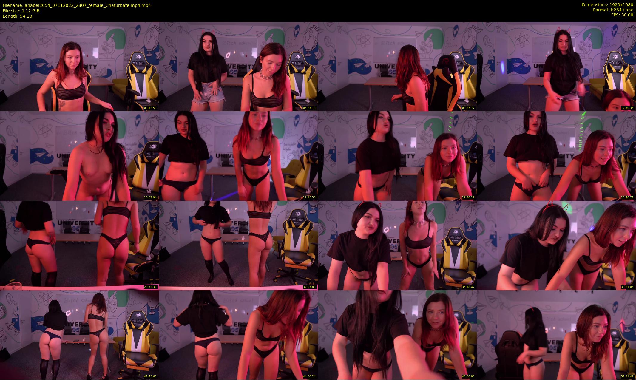 anabel2054 — 55 minute Chaturbate female cam show recording, 1080p, Nov 7, 2022