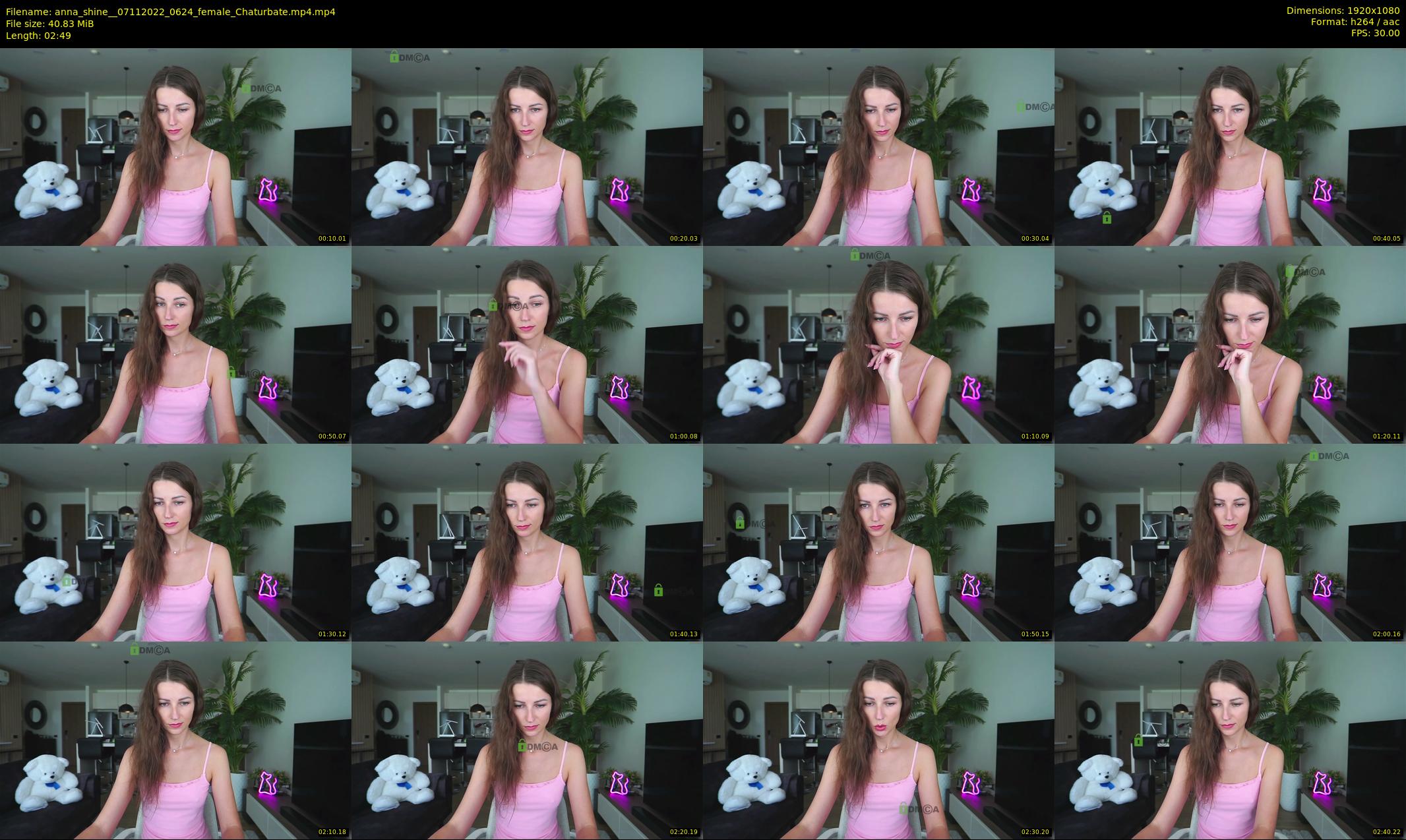 anna_shine_ — 3 minute Chaturbate female cam show recording, 1080p, Nov 7, 2022