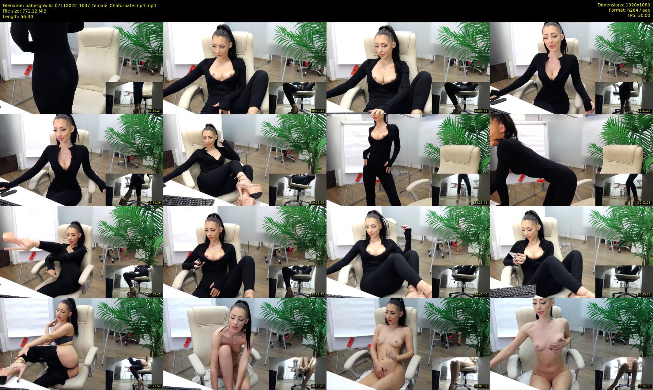 babesgowild — 57 minute Chaturbate couple cam show recording, 1080p, Nov 7, 2022