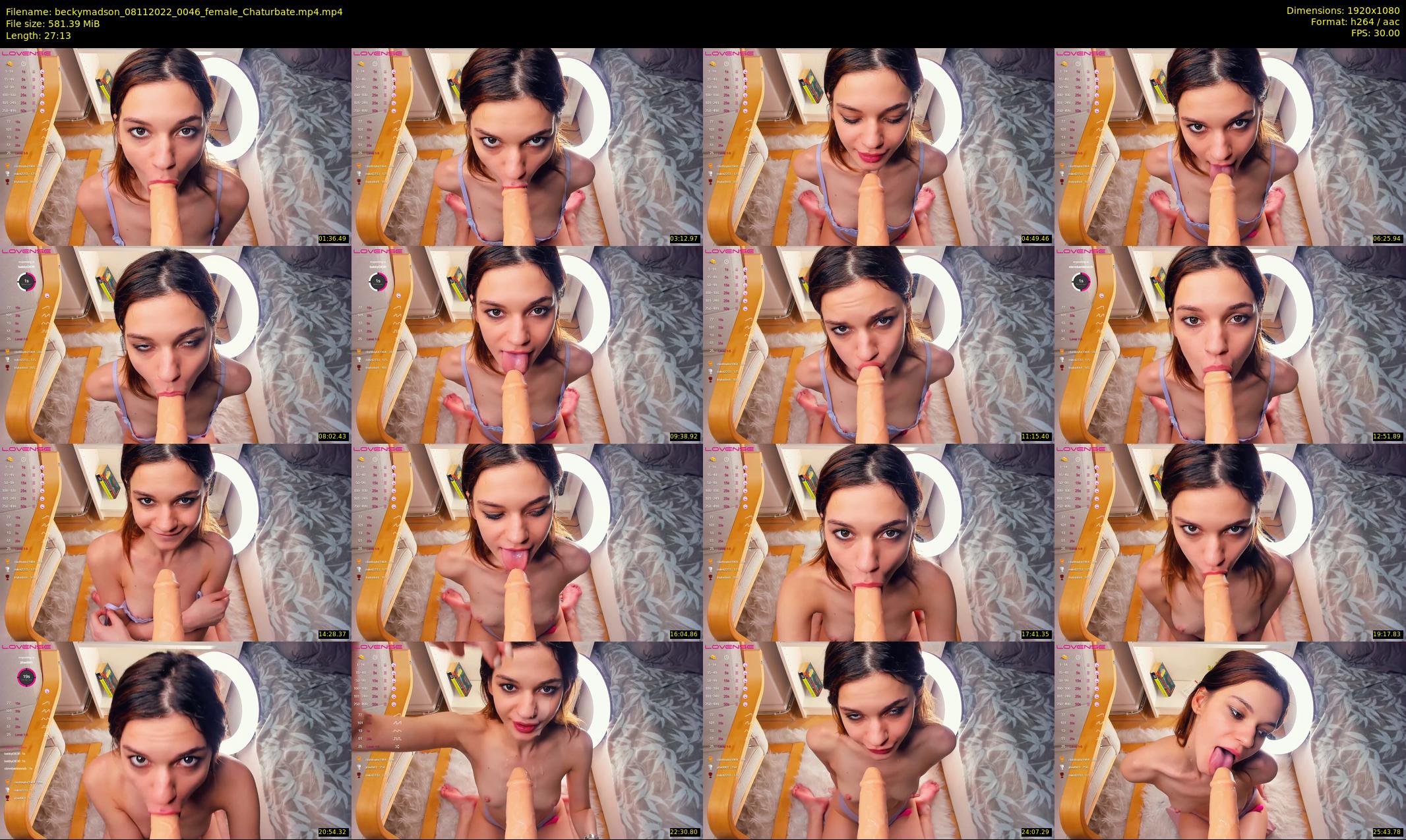 beckymadson — 28 minute Chaturbate female cam show recording, 1080p, Nov 8, 2022